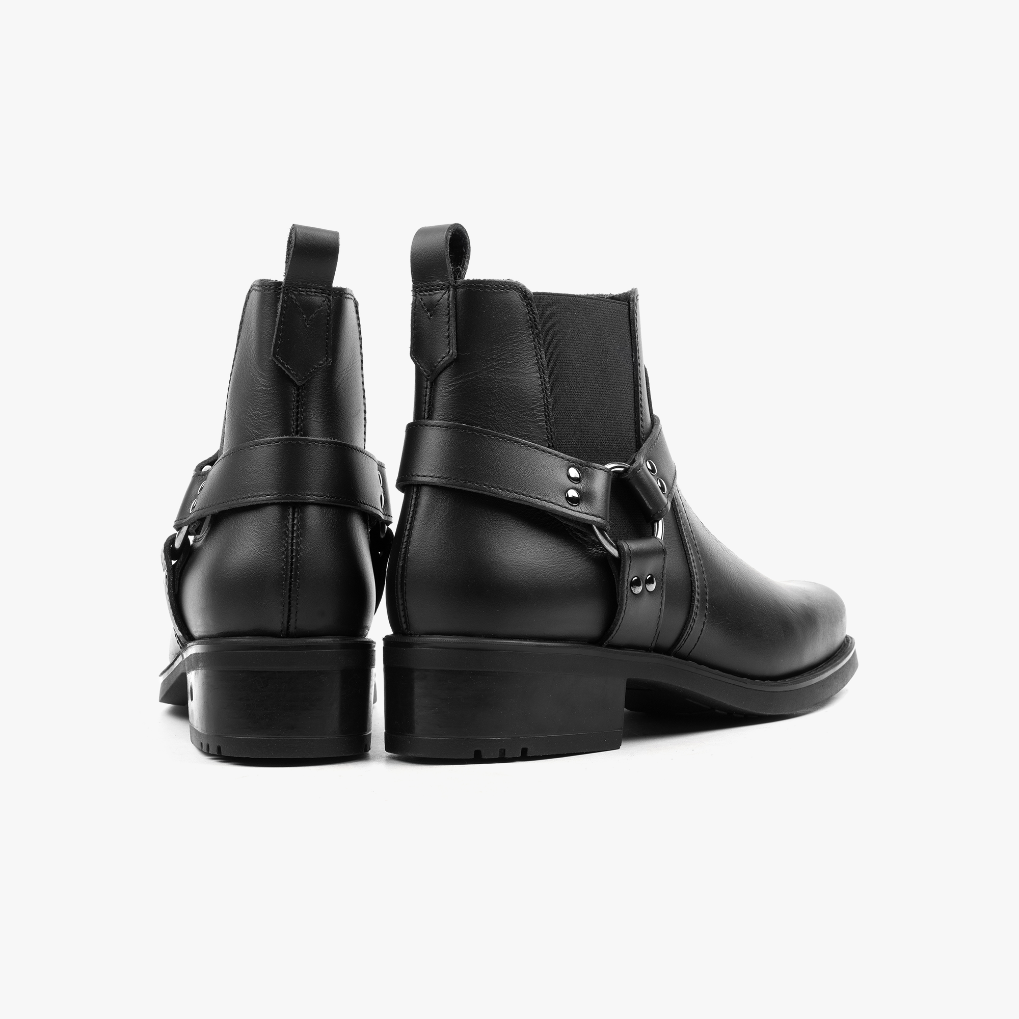 Harley Ankle Boot Black Leather - ALPINA BRANDS
