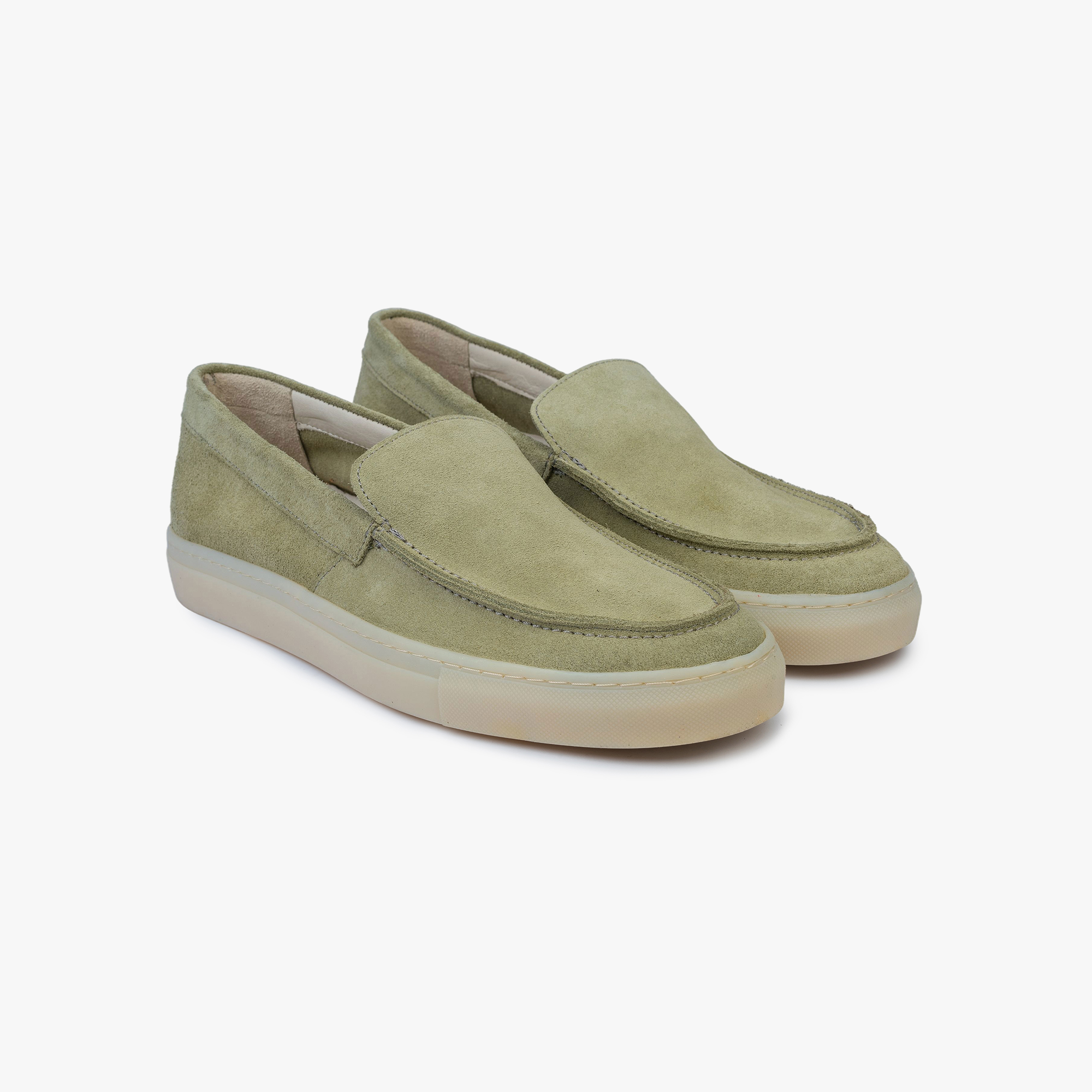 Avrid Loafer Green Suede - ALPINA BRANDS