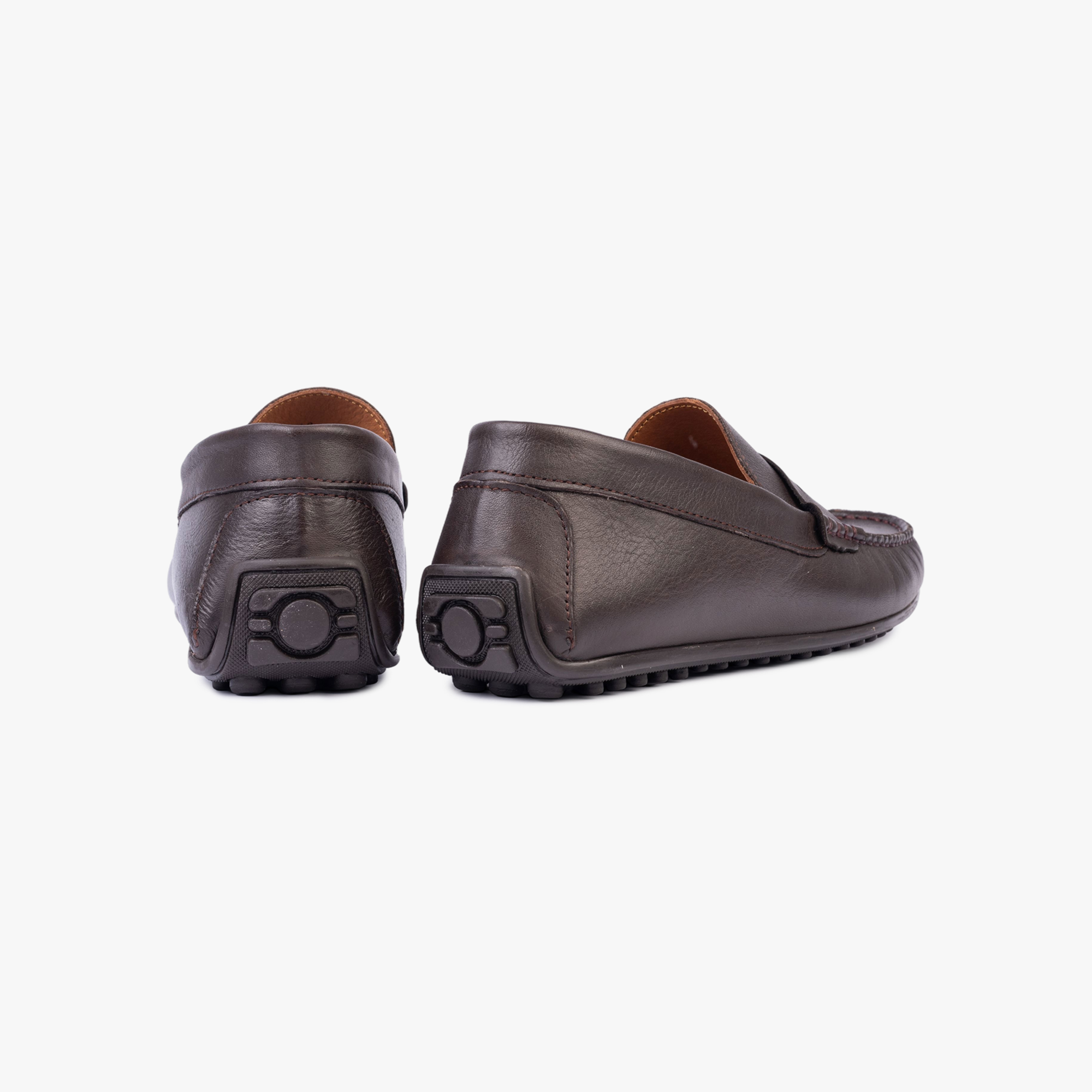 Bjorn Loafer Dark Brown Leather - ALPINA BRANDS