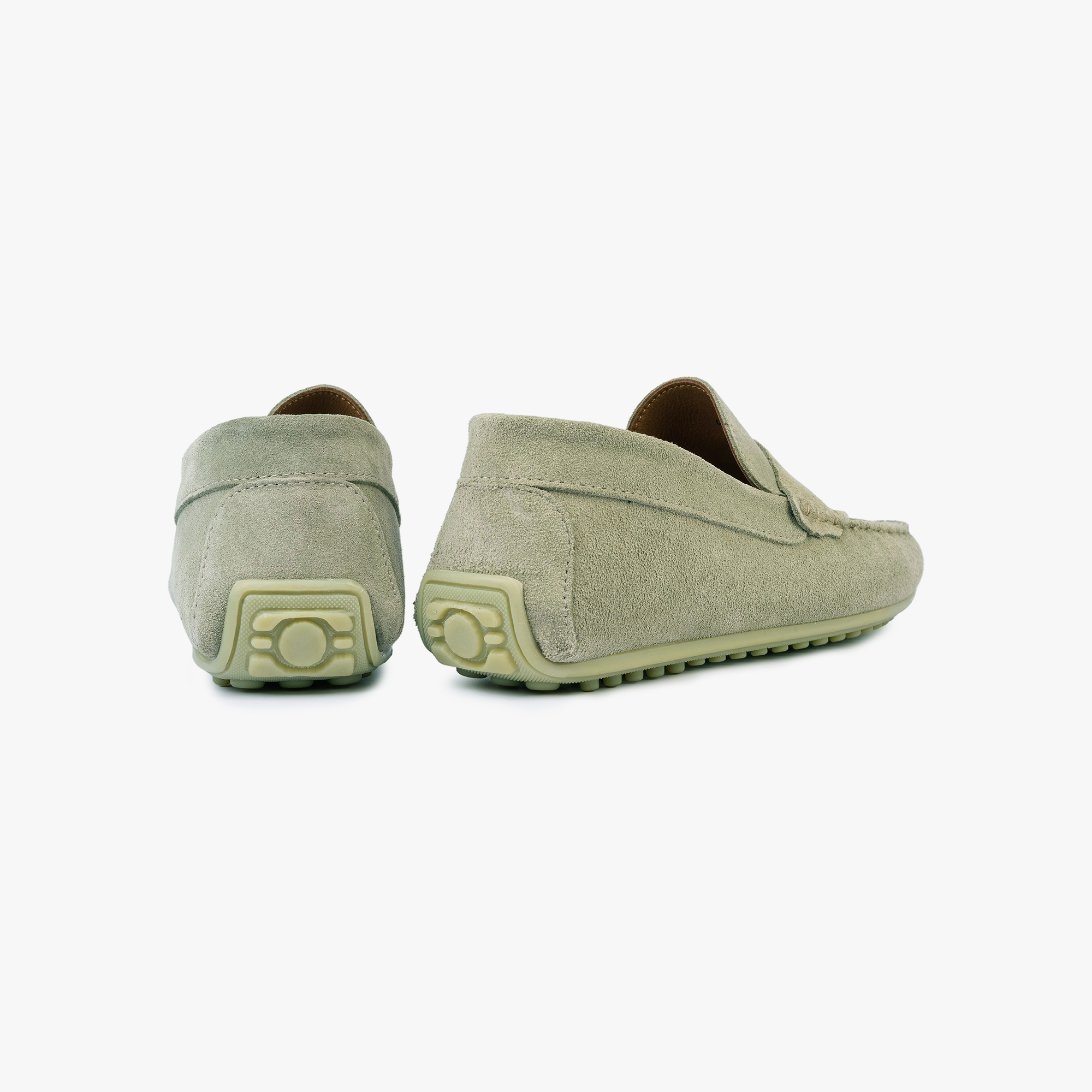Bjorn Loafer Green Suede - ALPINA BRANDS