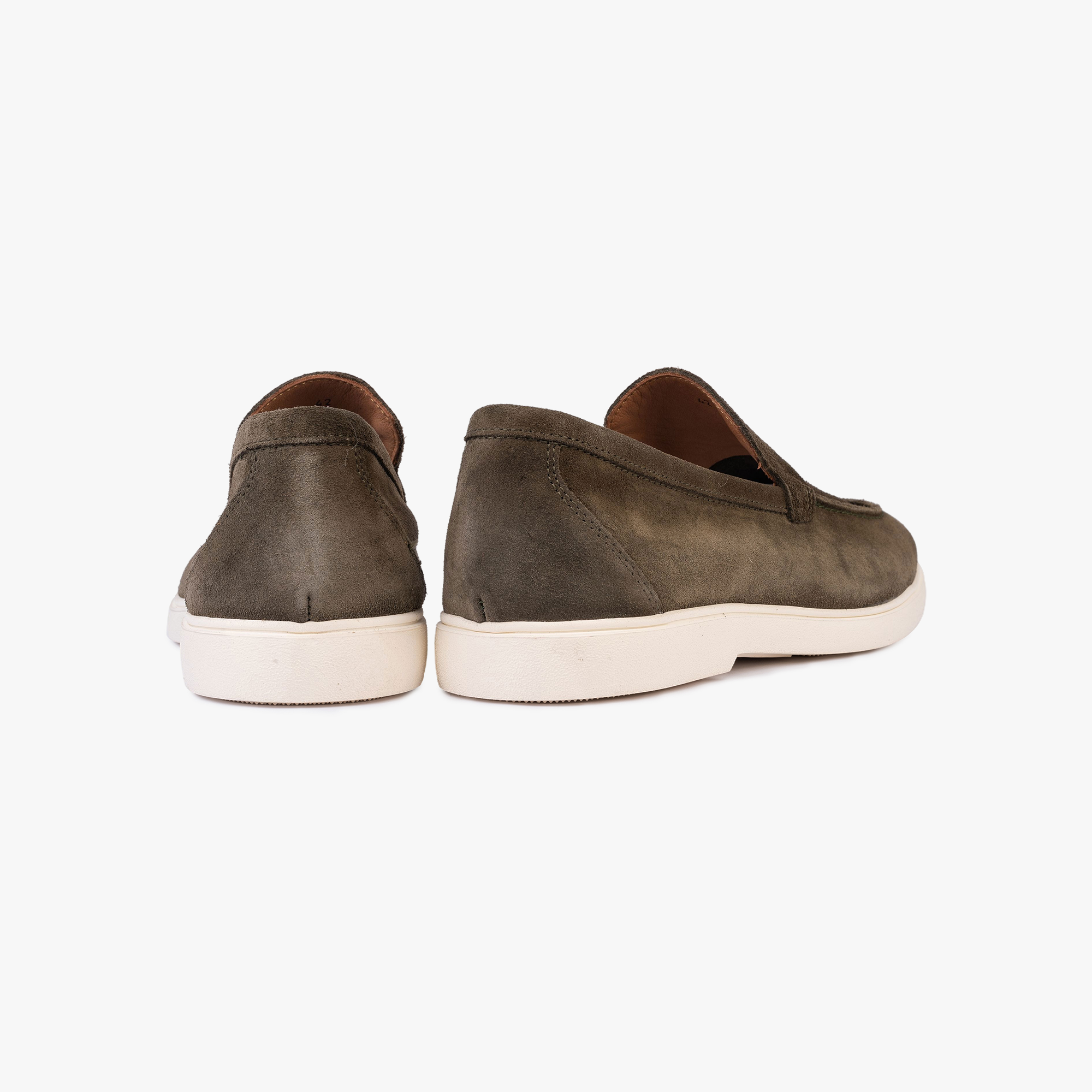 Odin Loafer Army Suede - ALPINA BRANDS