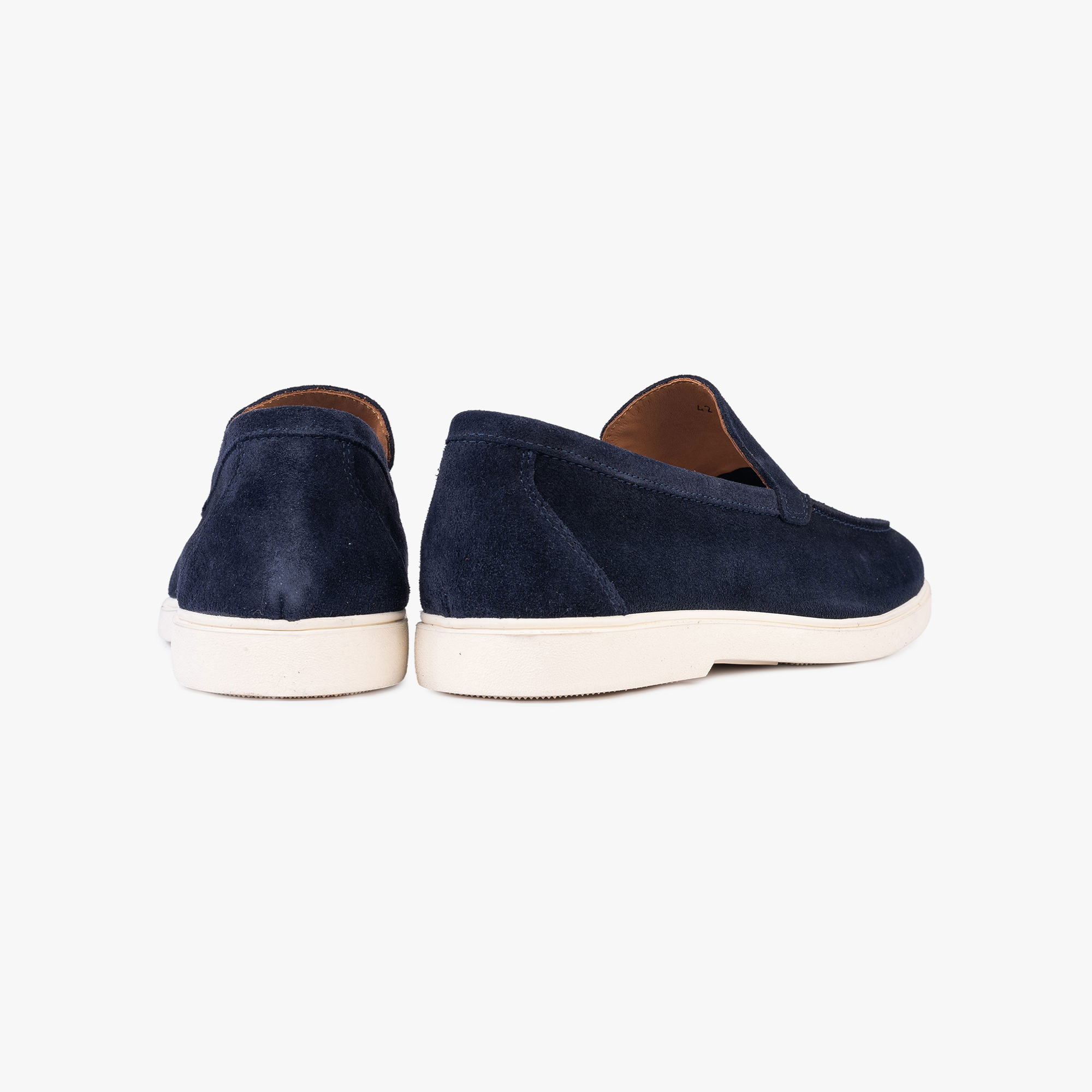 Odin Loafer Navy Suede - ALPINA BRANDS