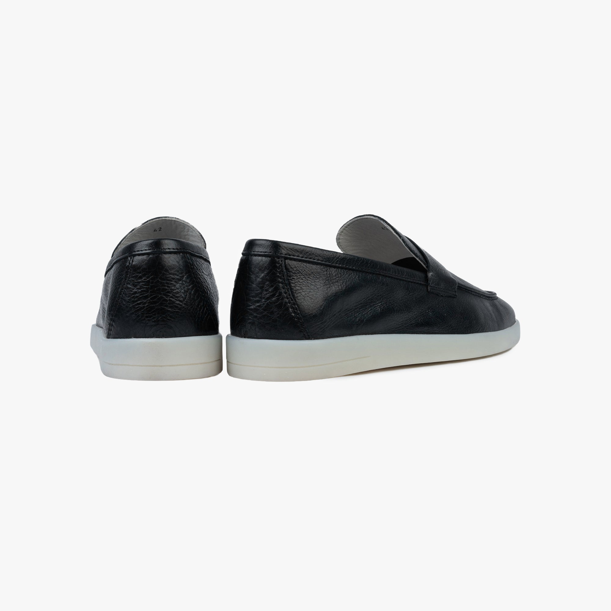 Milan Loafer Black Leather - ALPINA BRANDS