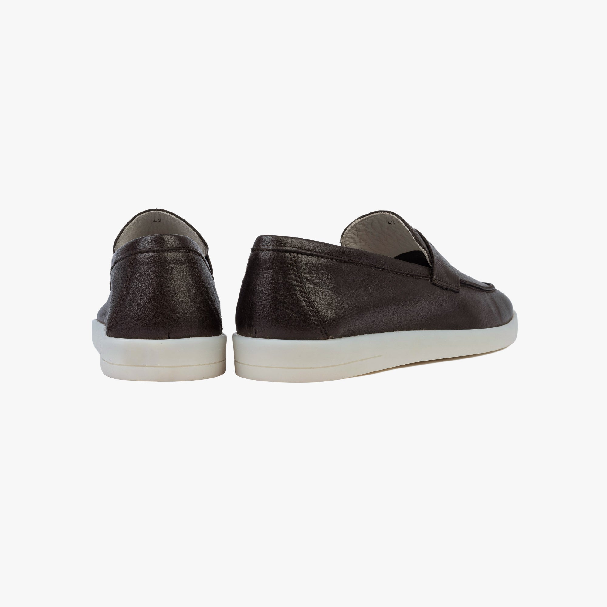 Milan Loafer Dark Brown Leather - ALPINA BRANDS