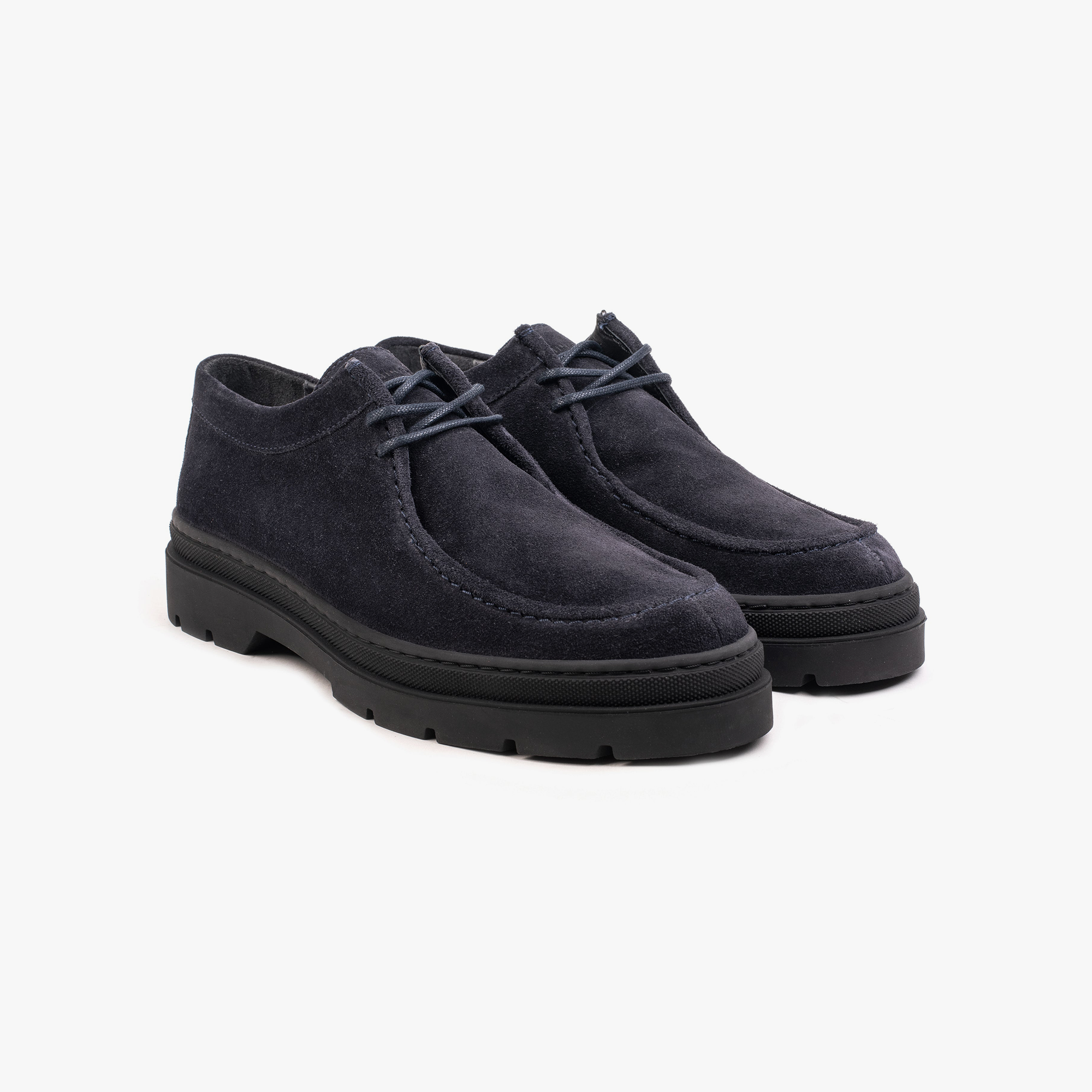 Elon Lace Moc Dark Blue Suede - ALPINA BRANDS