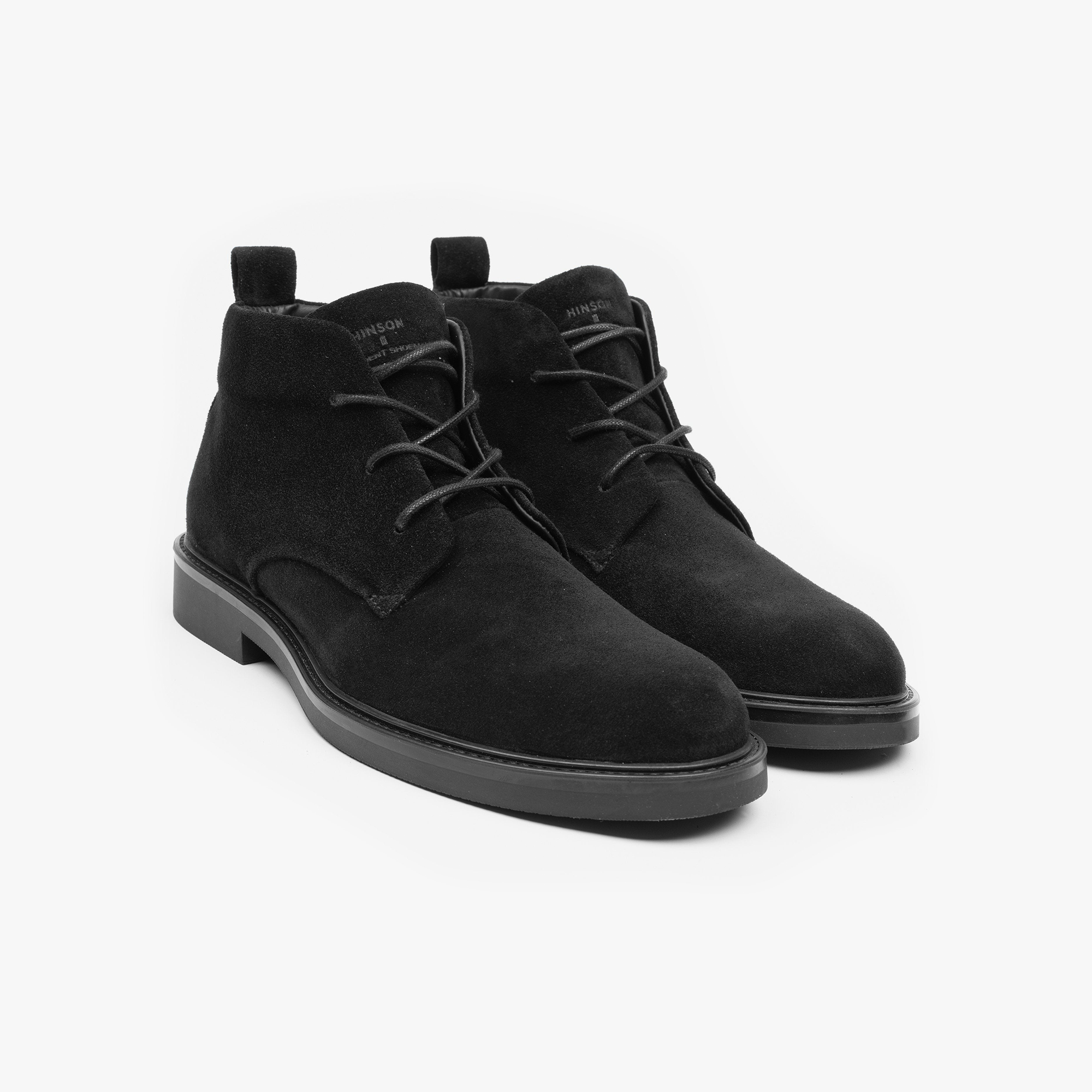 Hinson Beatenberg Chukka Black Velours - ALPINA BRANDS