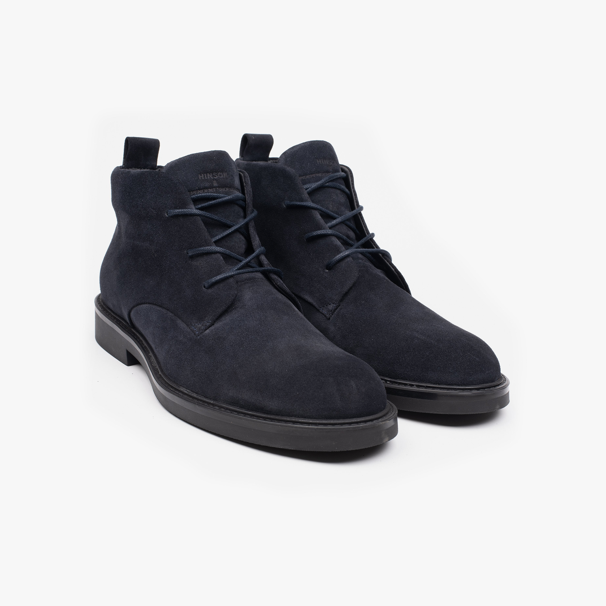 Hinson Beatenberg Chukka Navy Velours - ALPINA BRANDS