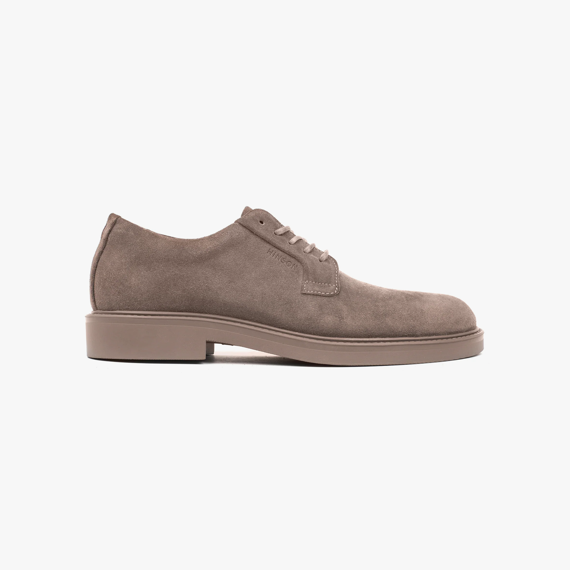 Beatenberg Wessex Derby Taupe Suede - ALPINA BRANDS