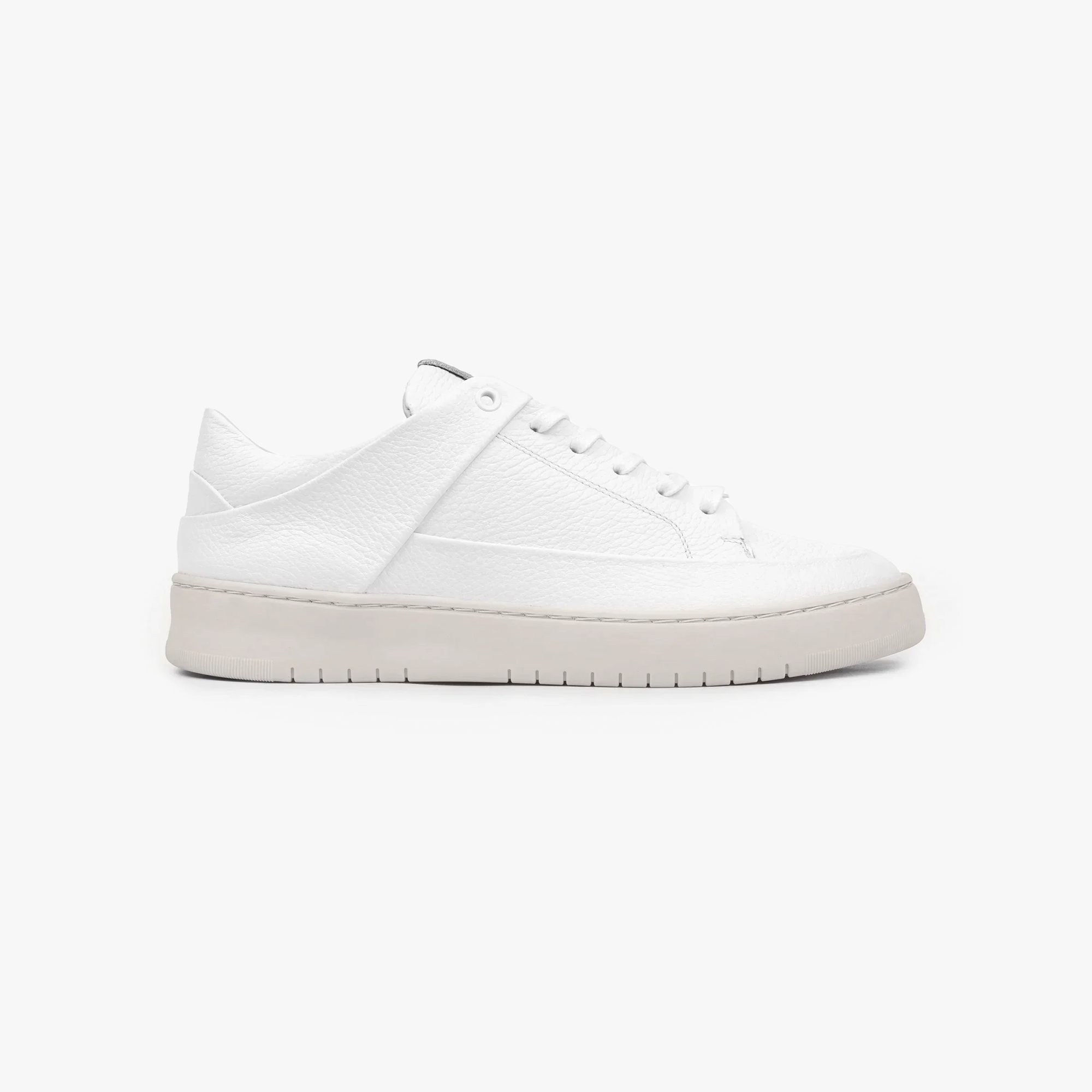 Bennet P4 Low White Leather Milled OWS - ALPINA BRANDS