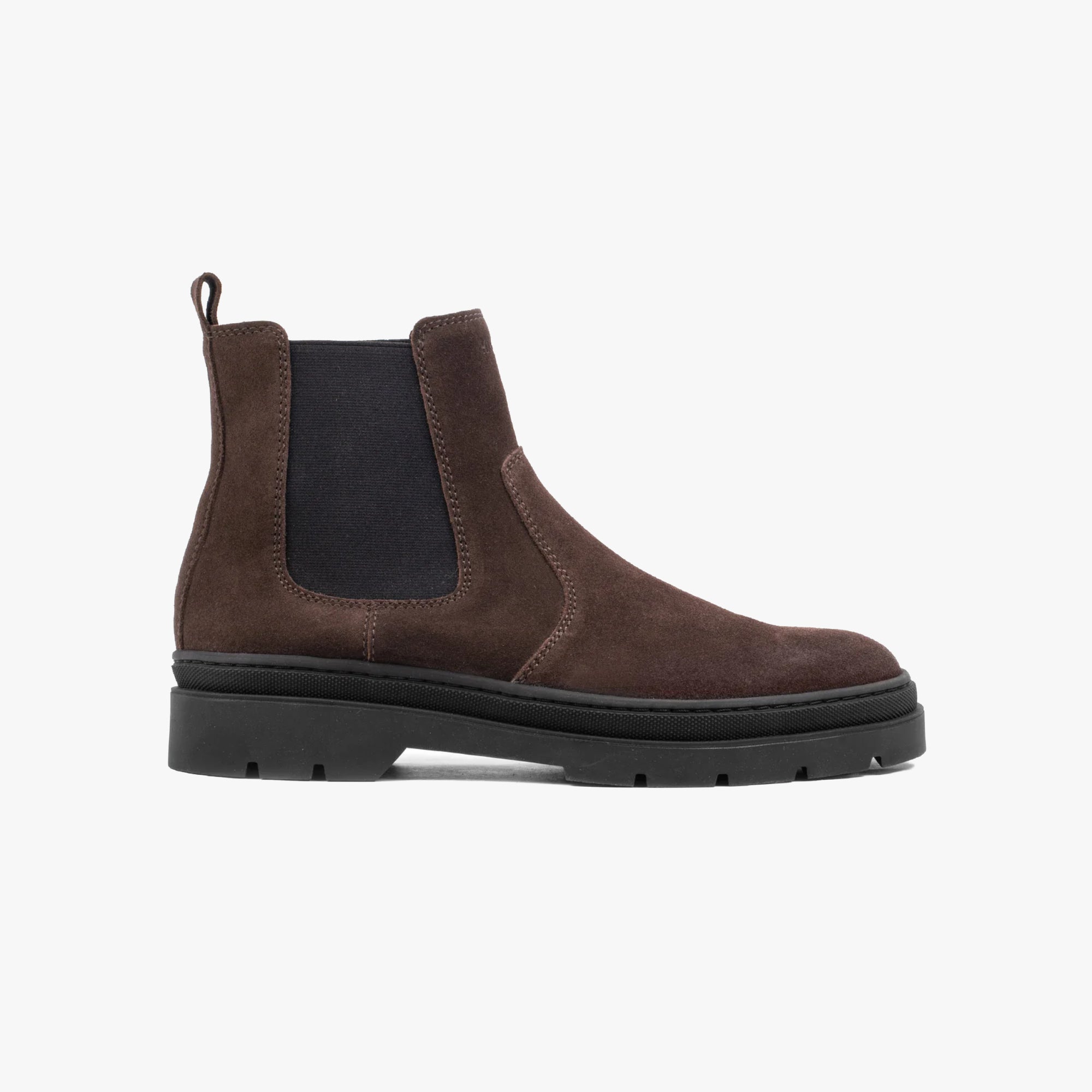 Hinson Elon Chelsea Dk Brown Suede - ALPINA BRANDS