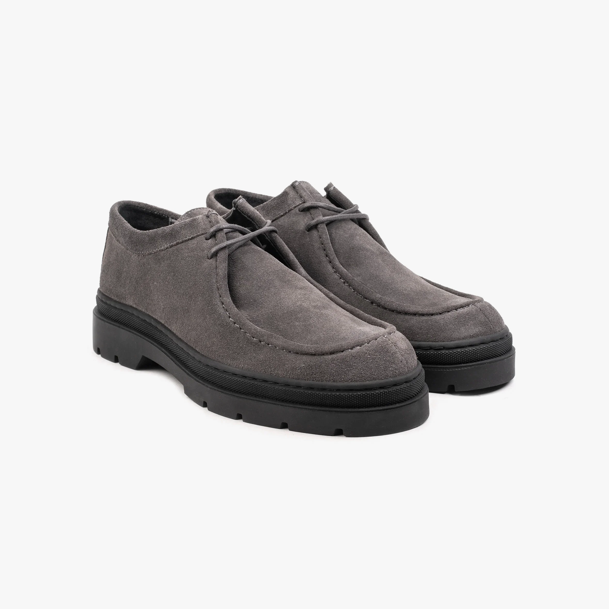 Elon Lace Moc Antracite Suede - ALPINA BRANDS