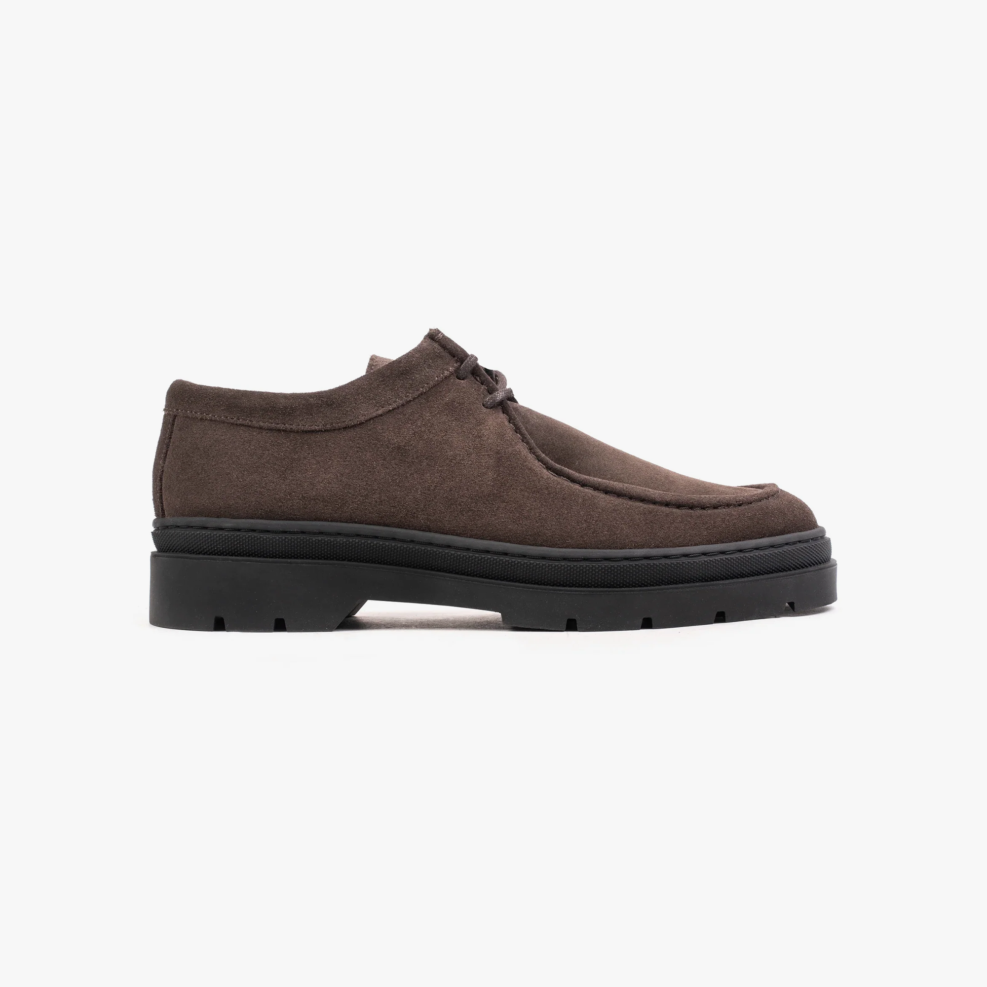 Elon Lace Moc Dark Brown Suede - ALPINA BRANDS