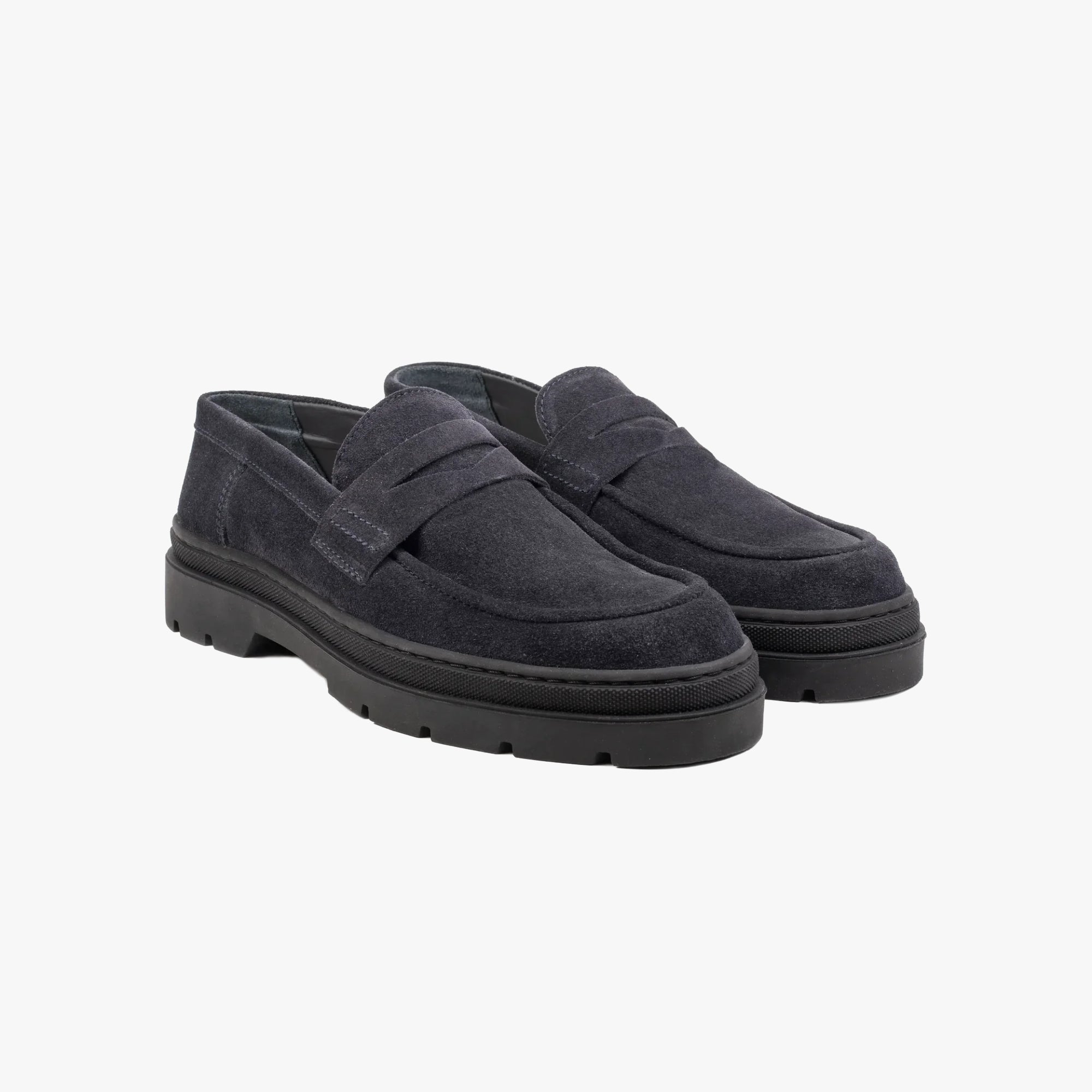Hinson Elon Loafer Dk Blue Suede - ALPINA BRANDS