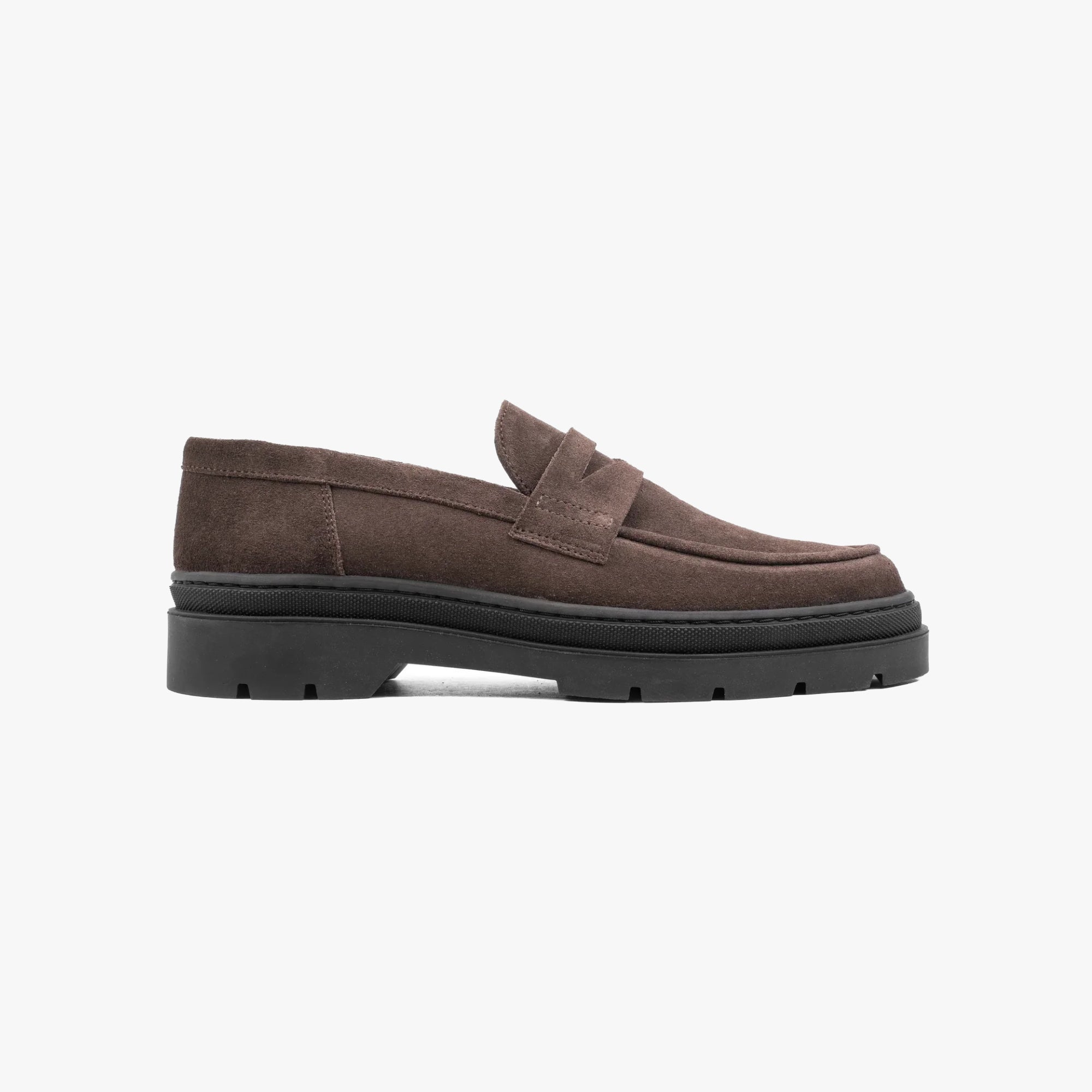 Hinson Elon Loafer Dk Brown Suede - ALPINA BRANDS