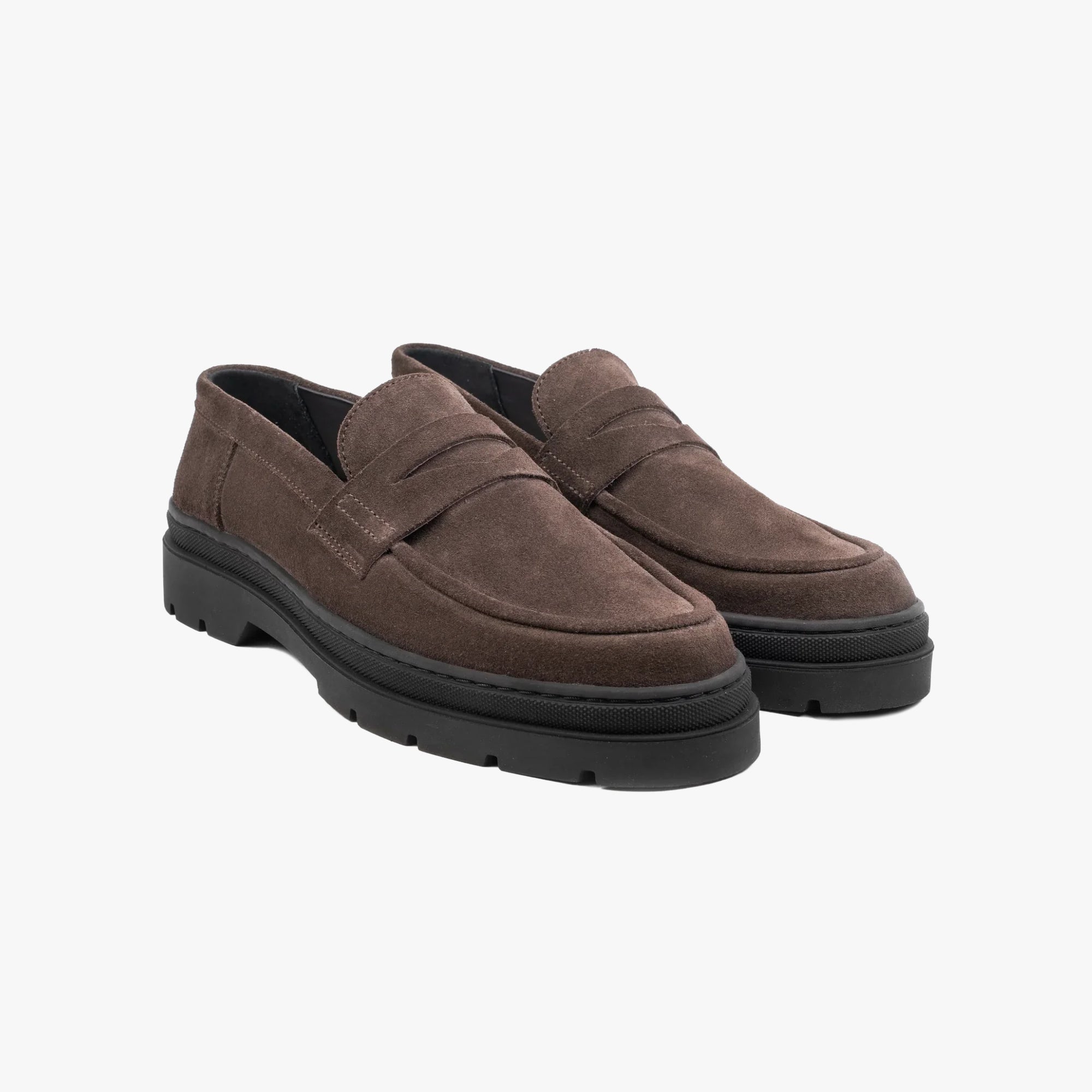 Hinson Elon Loafer Dk Brown Suede - ALPINA BRANDS