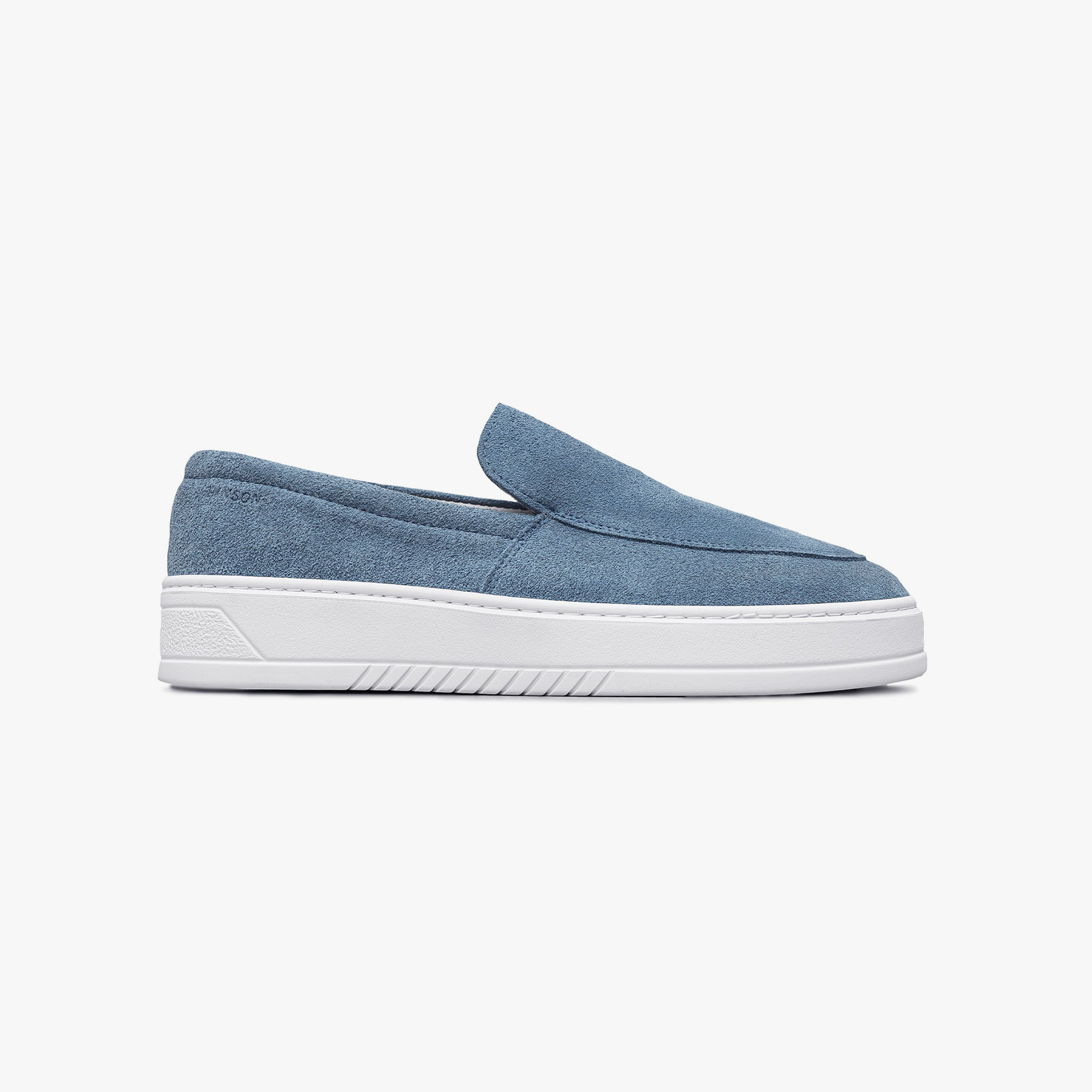 Miller Slip On Blue Suede - ALPINA BRANDS