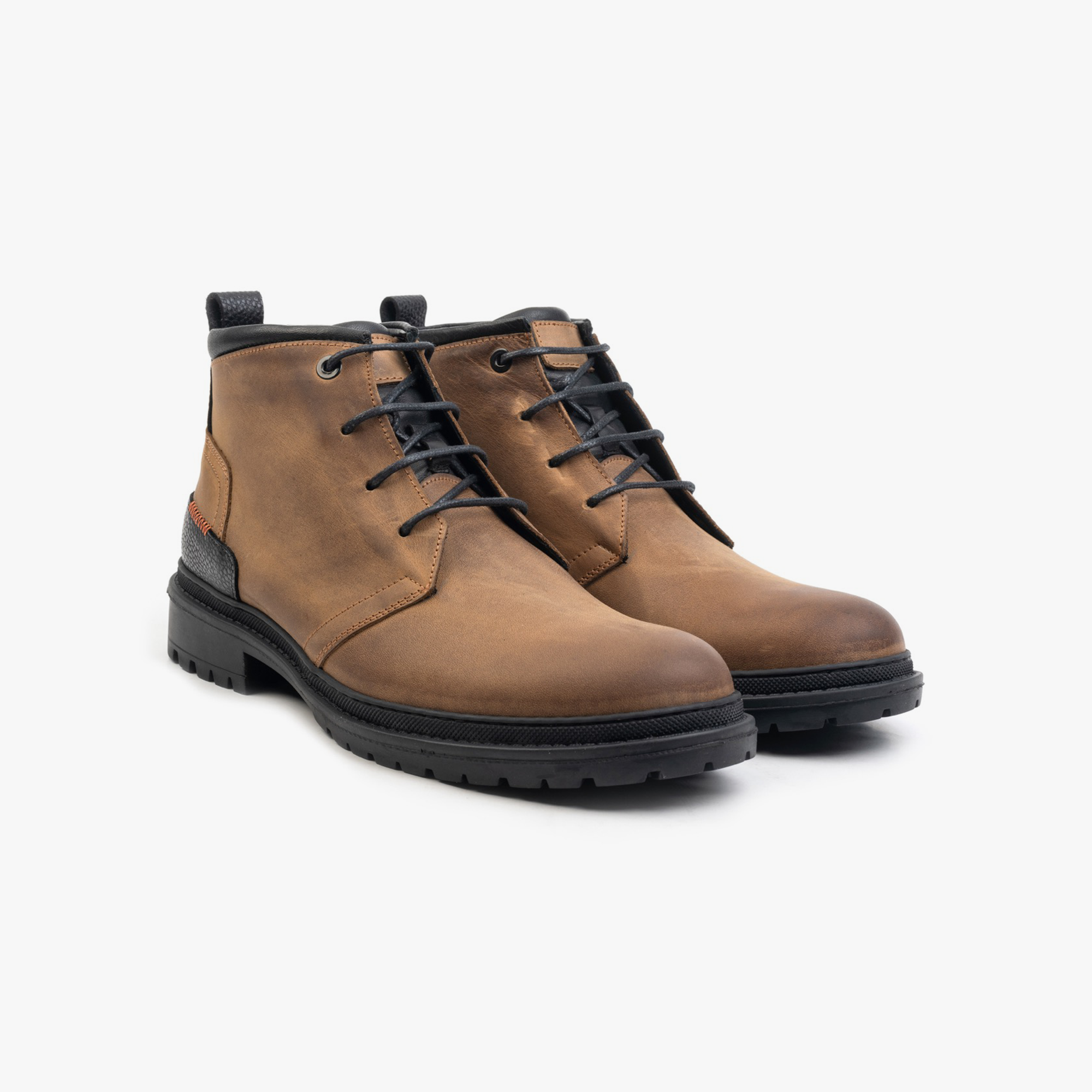 Archer Ankle Boot Tan Wax Leather - ALPINA BRANDS