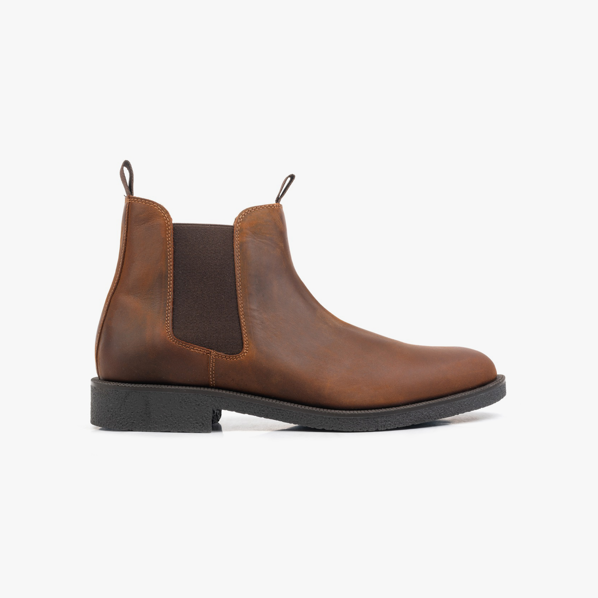 Auton Ankle Boot Tan Wax Leather - ALPINA BRANDS