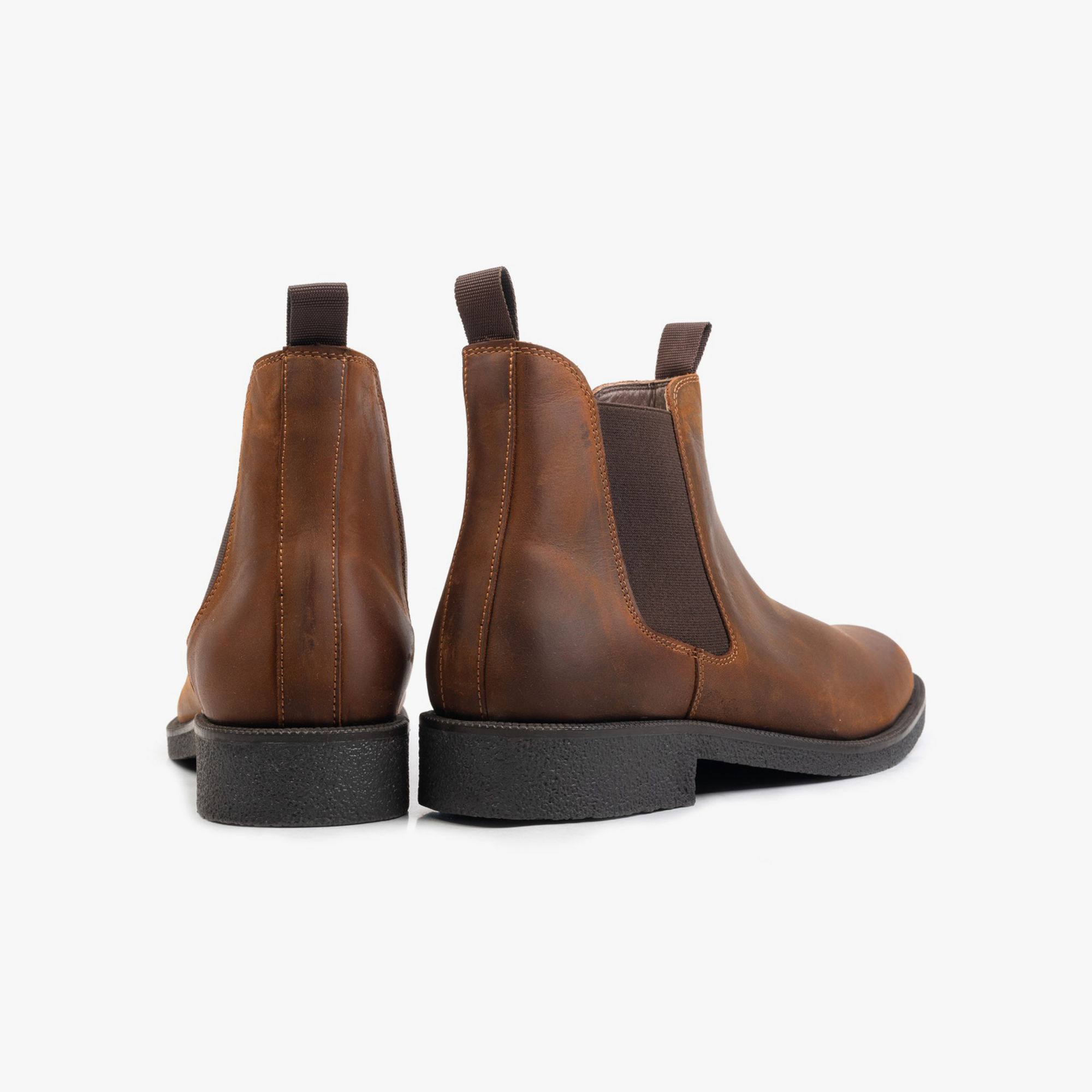 Auton Ankle Boot Tan Wax Leather - ALPINA BRANDS