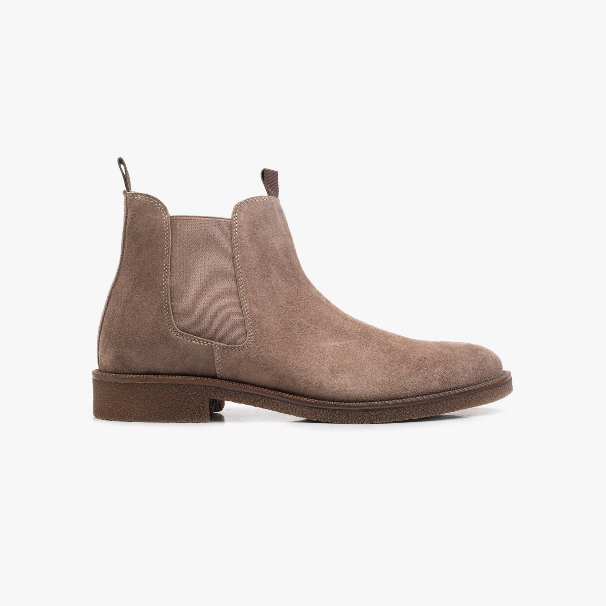 Auton Ankle Boot Taupe Velours - ALPINA BRANDS