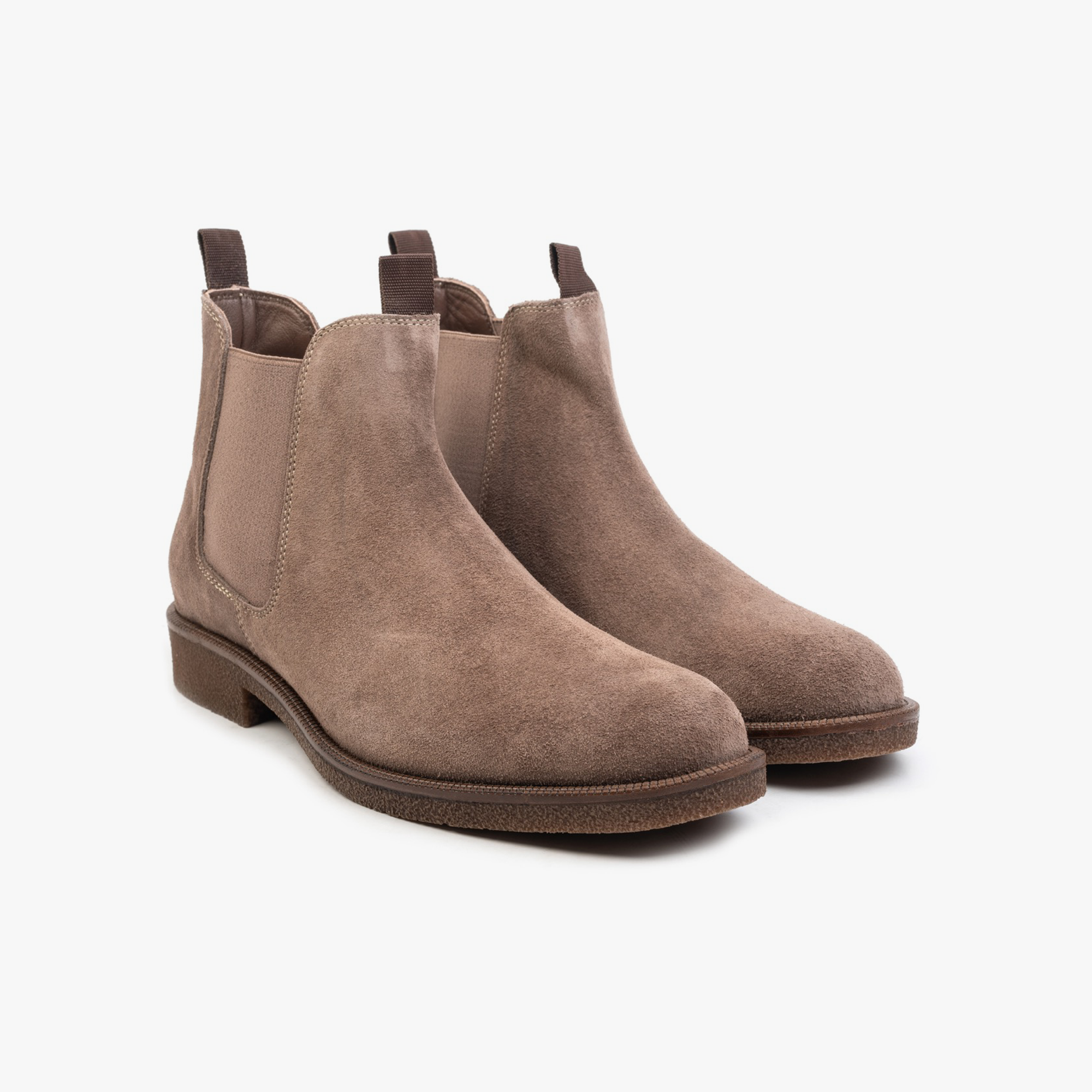 Auton Ankle Boot Taupe Velours - ALPINA BRANDS