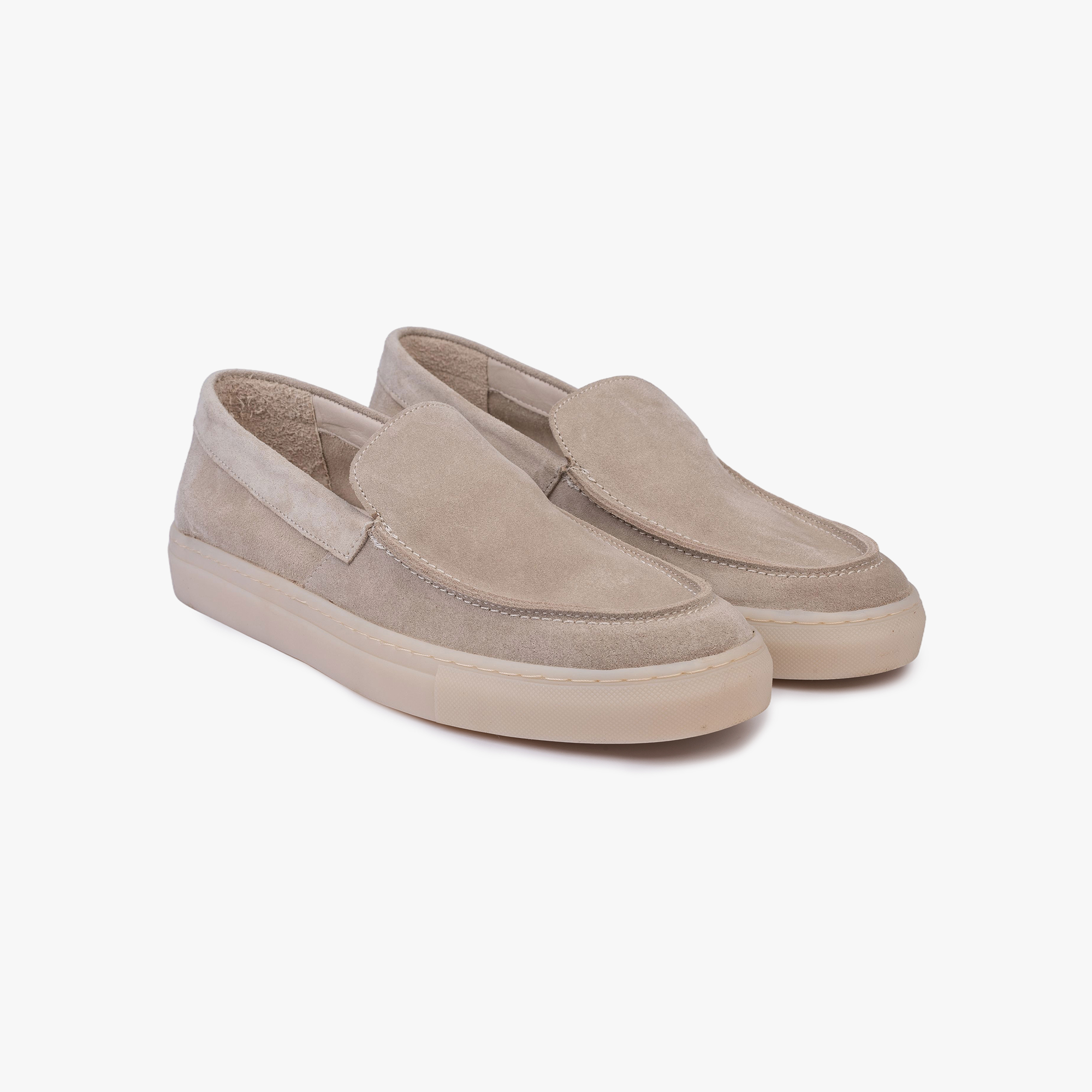 Avrid Loafer Stone Suede - ALPINA BRANDS