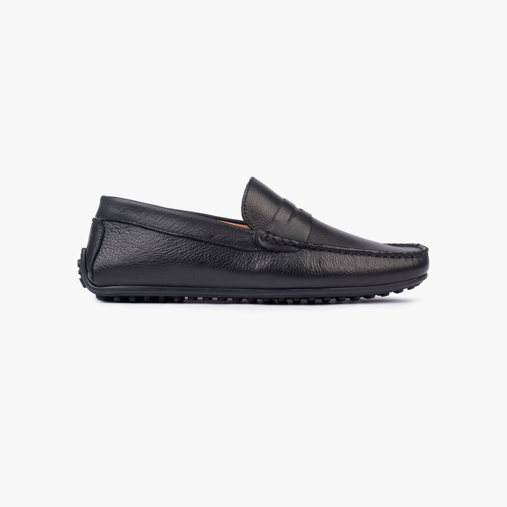 Bjorn Loafer Black Leather - ALPINA BRANDS