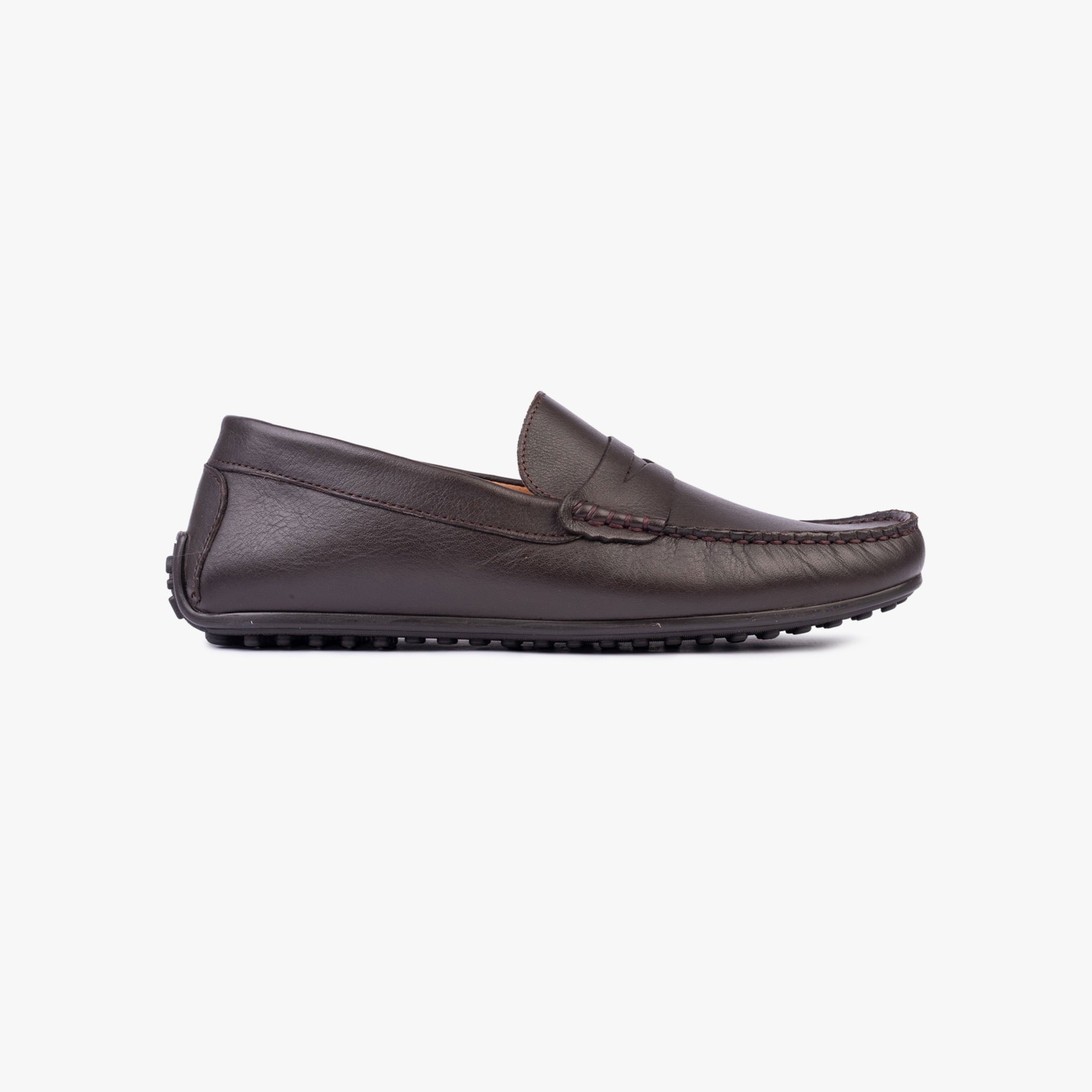 Bjorn Loafer Dark Brown Leather - ALPINA BRANDS