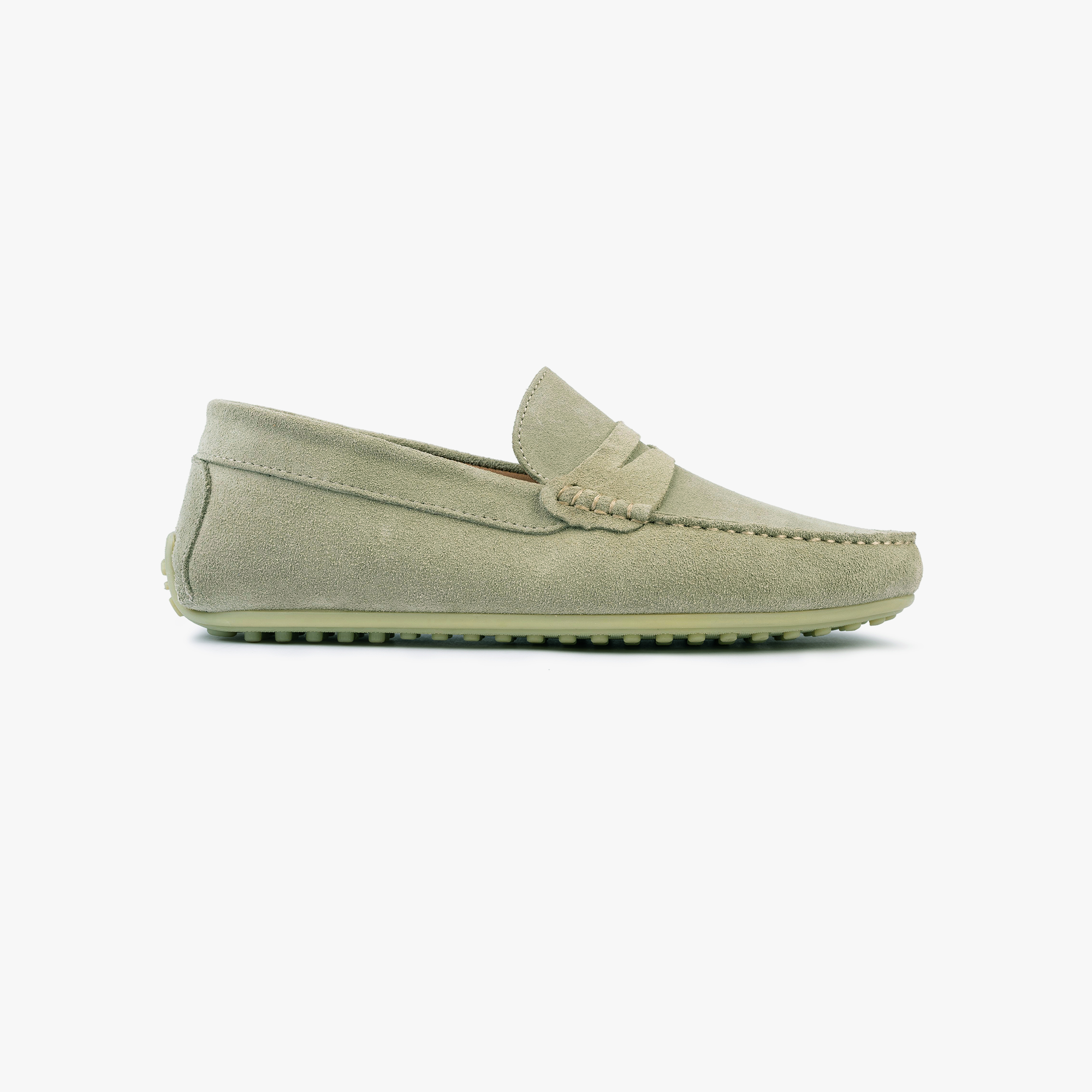 Bjorn Loafer Green Suede - ALPINA BRANDS