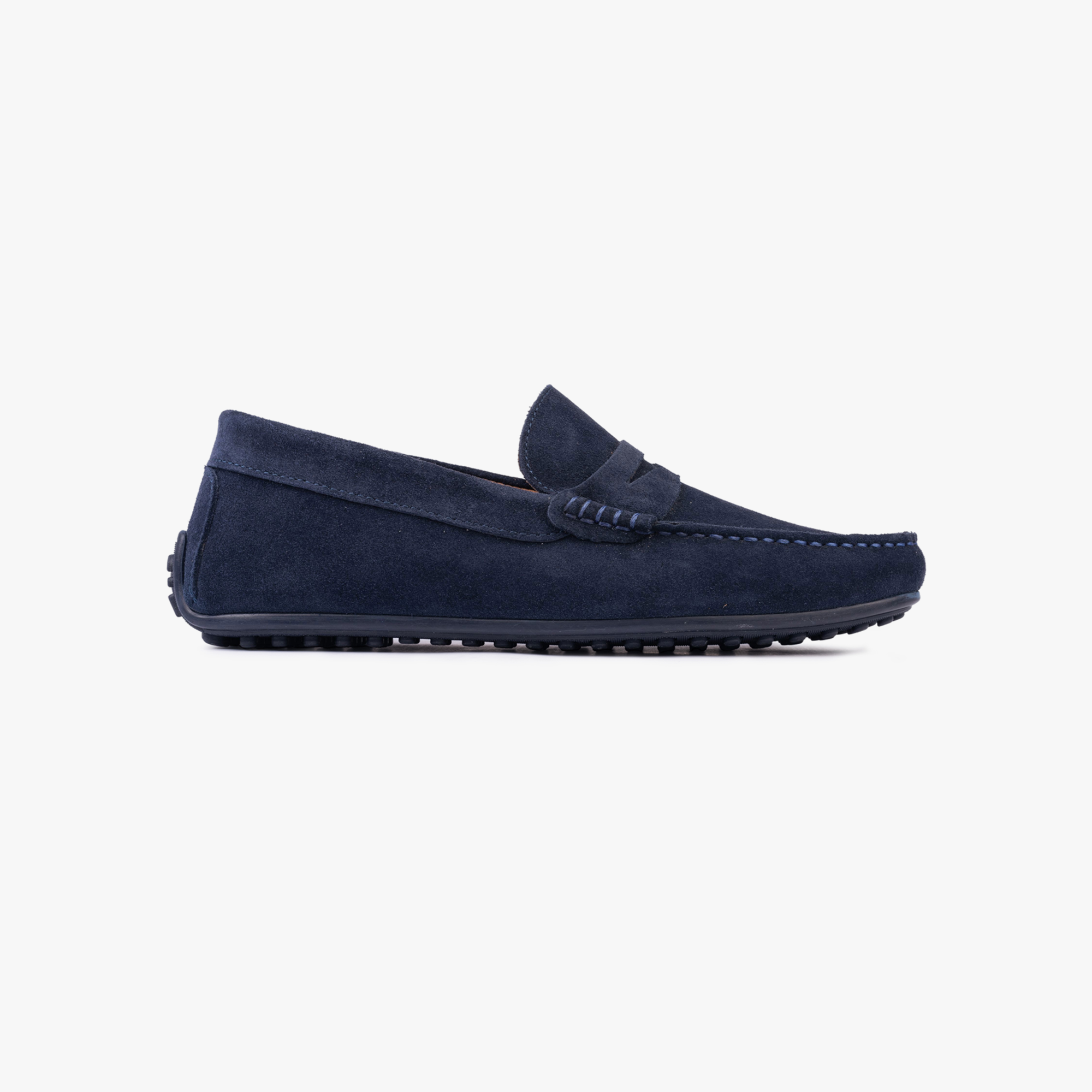 Bjorn Loafer Navy Suede - ALPINA BRANDS