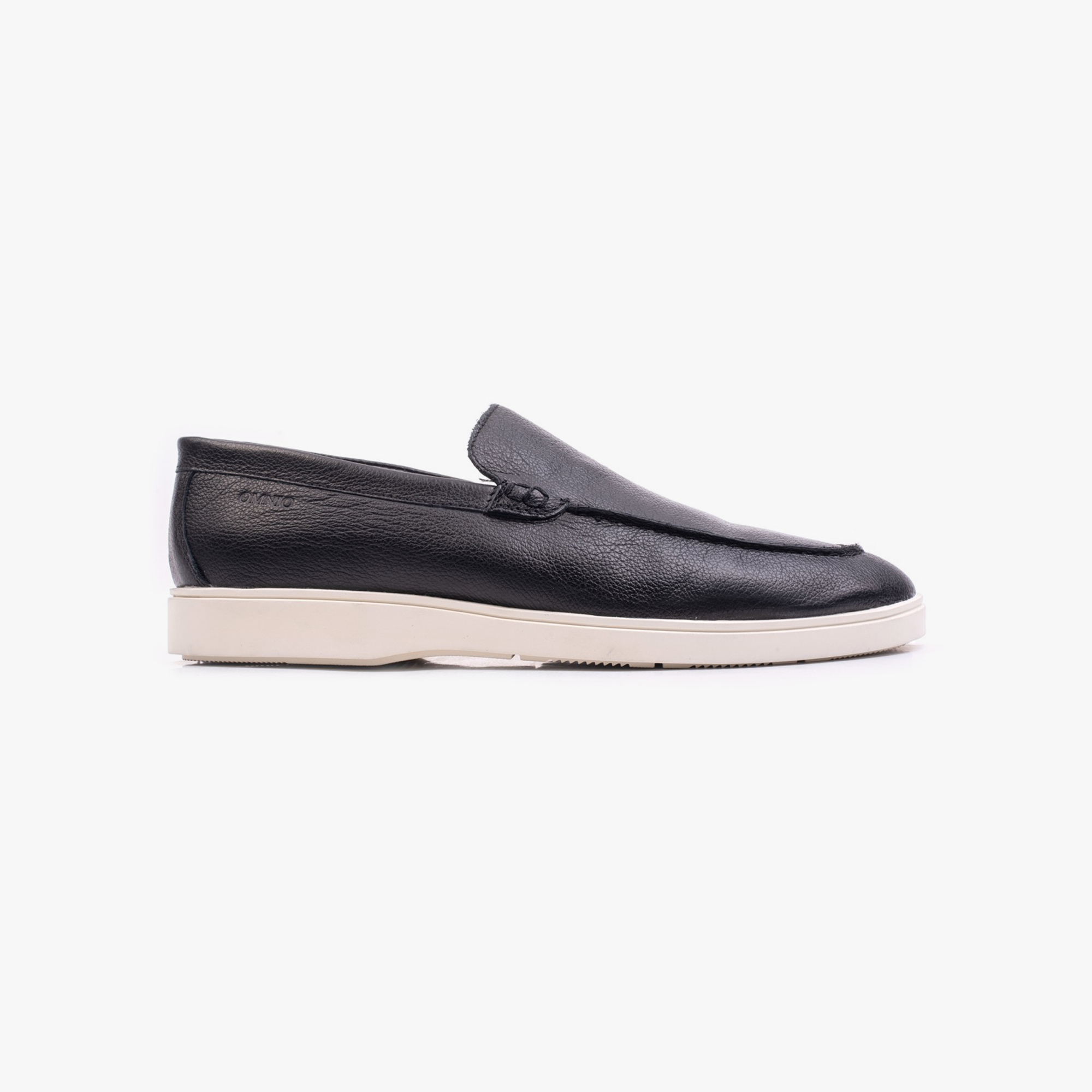 Cave Loafer Moc Black Leather - ALPINA BRANDS