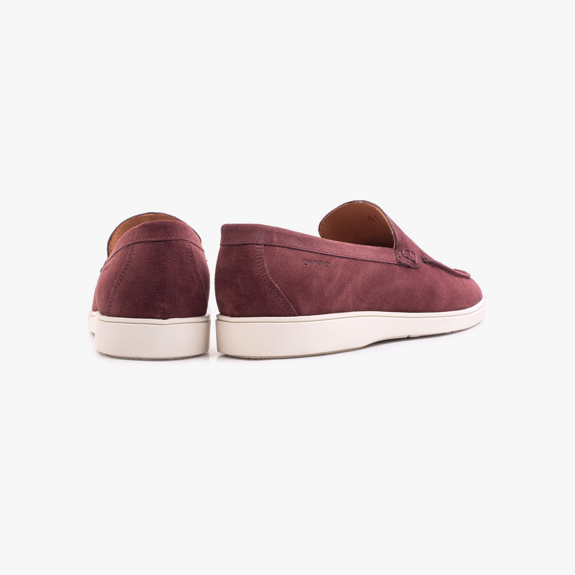 Cave Loafer Moc Bordo Velours - ALPINA BRANDS