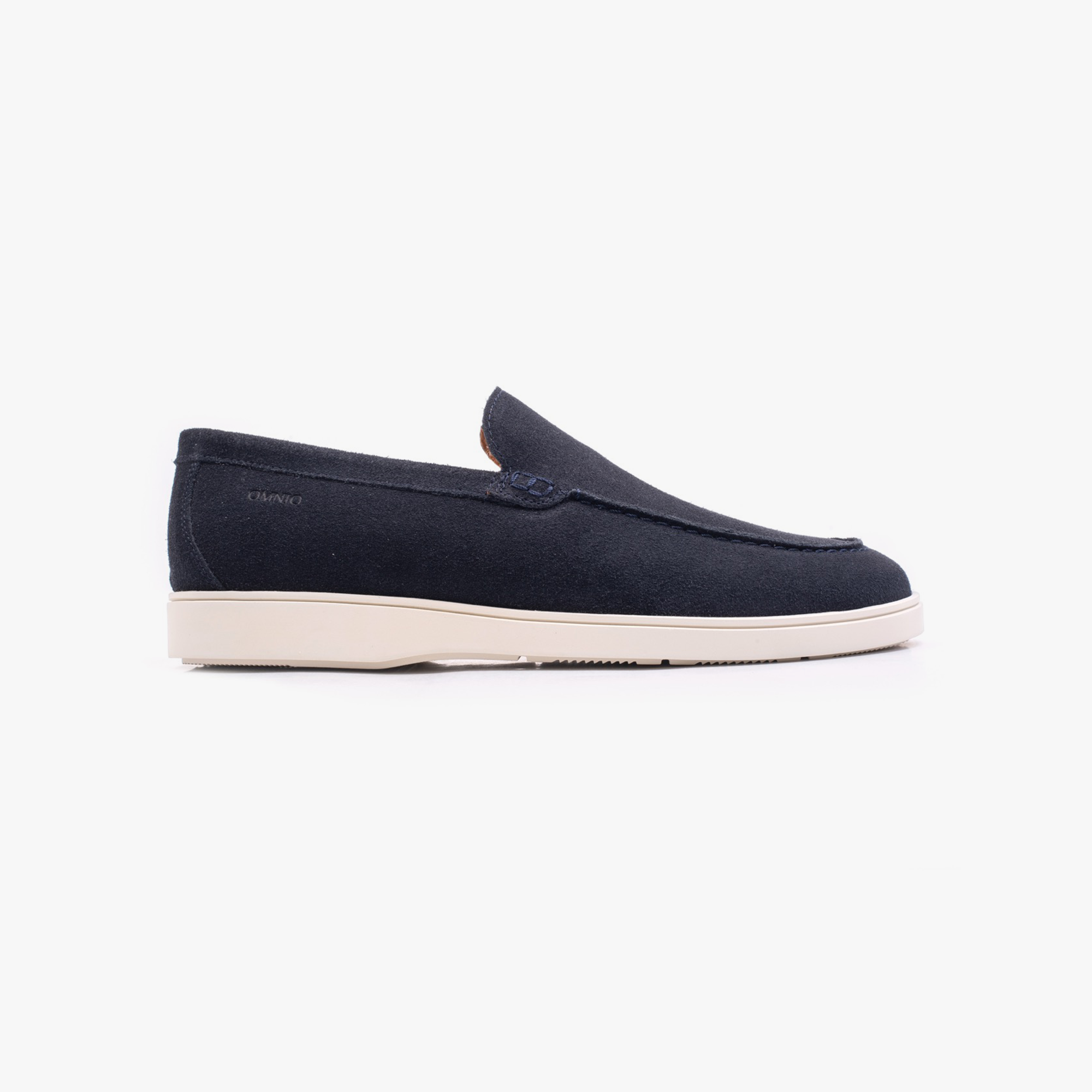 Cave Loafer Moc Navy Velours - ALPINA BRANDS