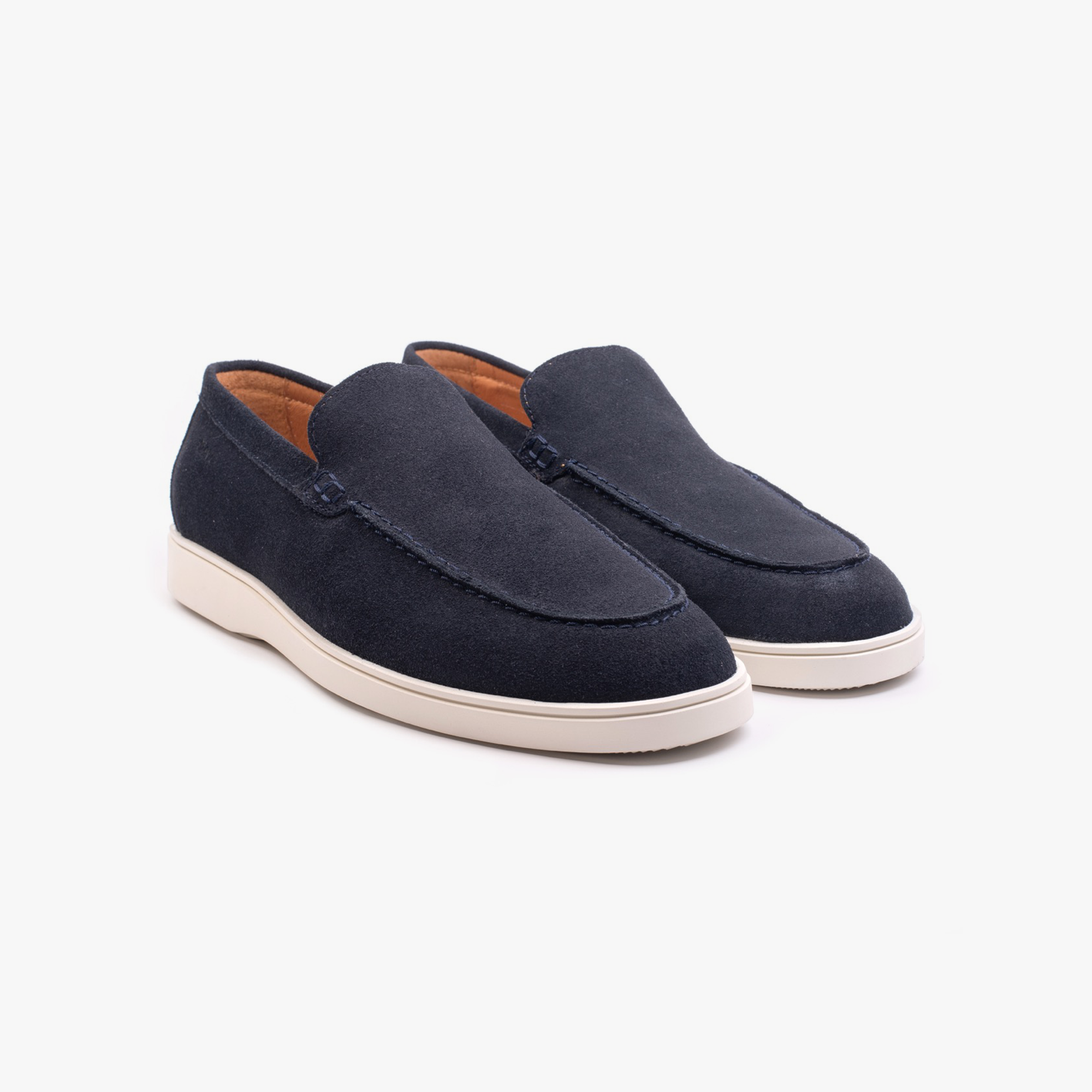 Cave Loafer Moc Navy Velours - ALPINA BRANDS