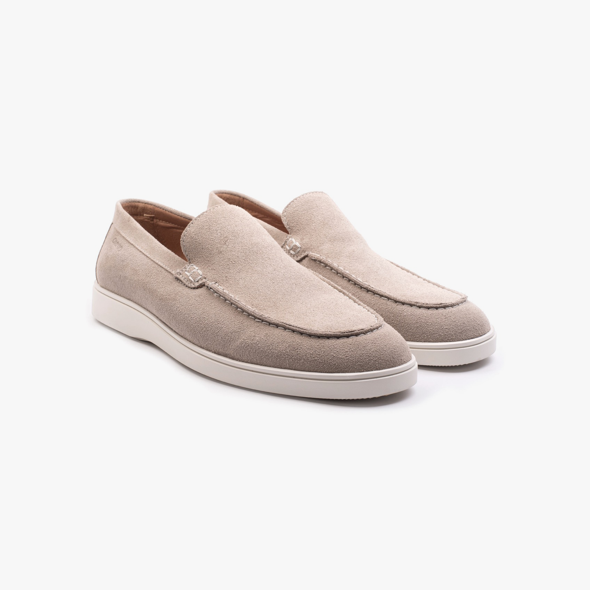 Cave Loafer Moc Sesamo Velours - ALPINA BRANDS
