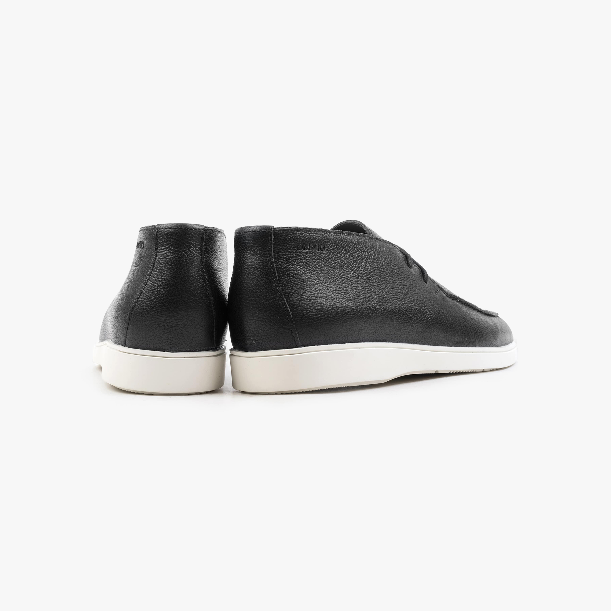 Cave Moc Chukka Black Leather - ALPINA BRANDS