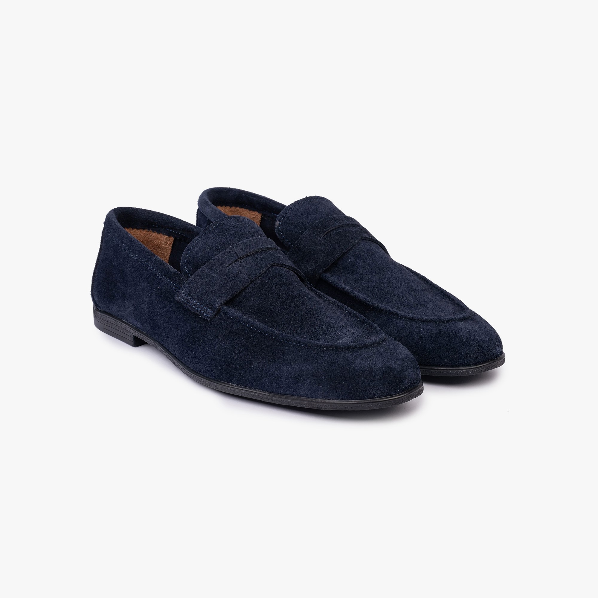 Lars Loafer Navy Suede - ALPINA BRANDS