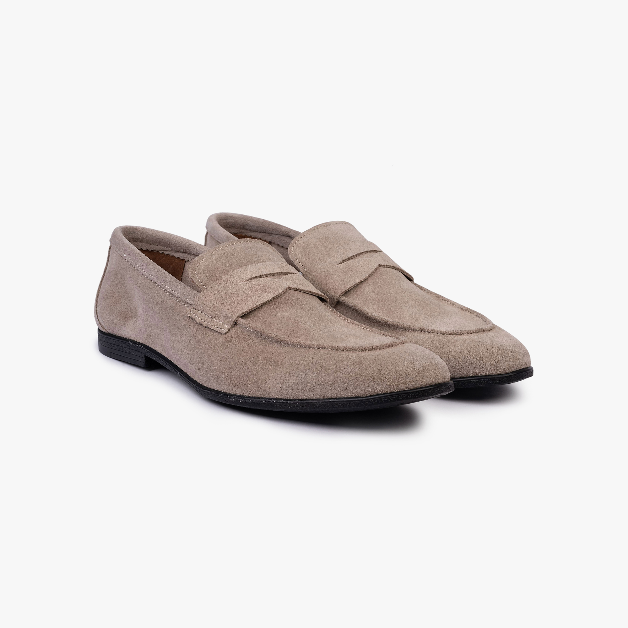 Lars Loafer Stone Suede - ALPINA BRANDS