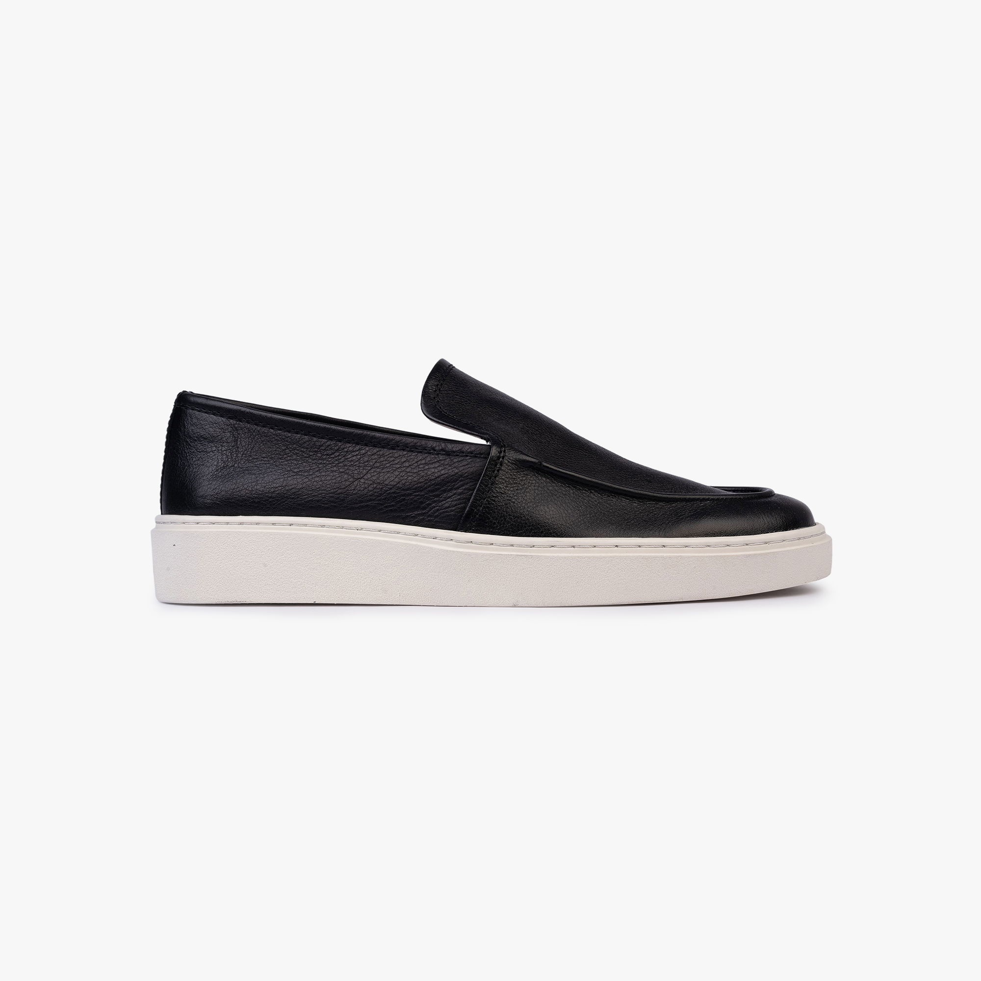 Mons Loafer Black Leather - ALPINA BRANDS