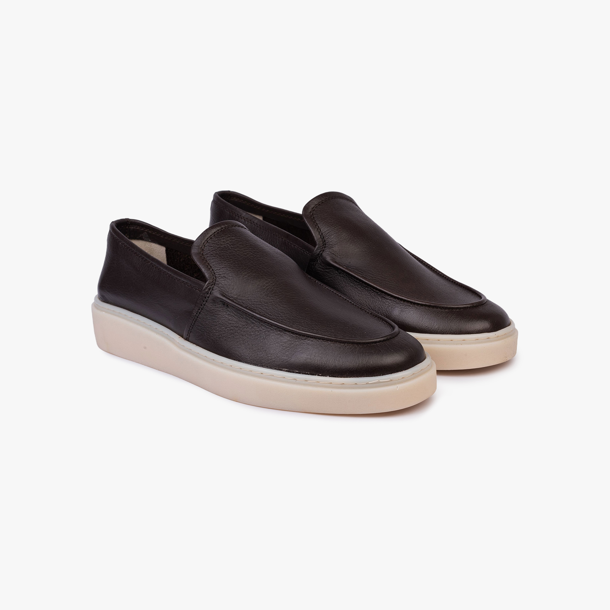 Mons Loafer Dark Brown Leather - ALPINA BRANDS