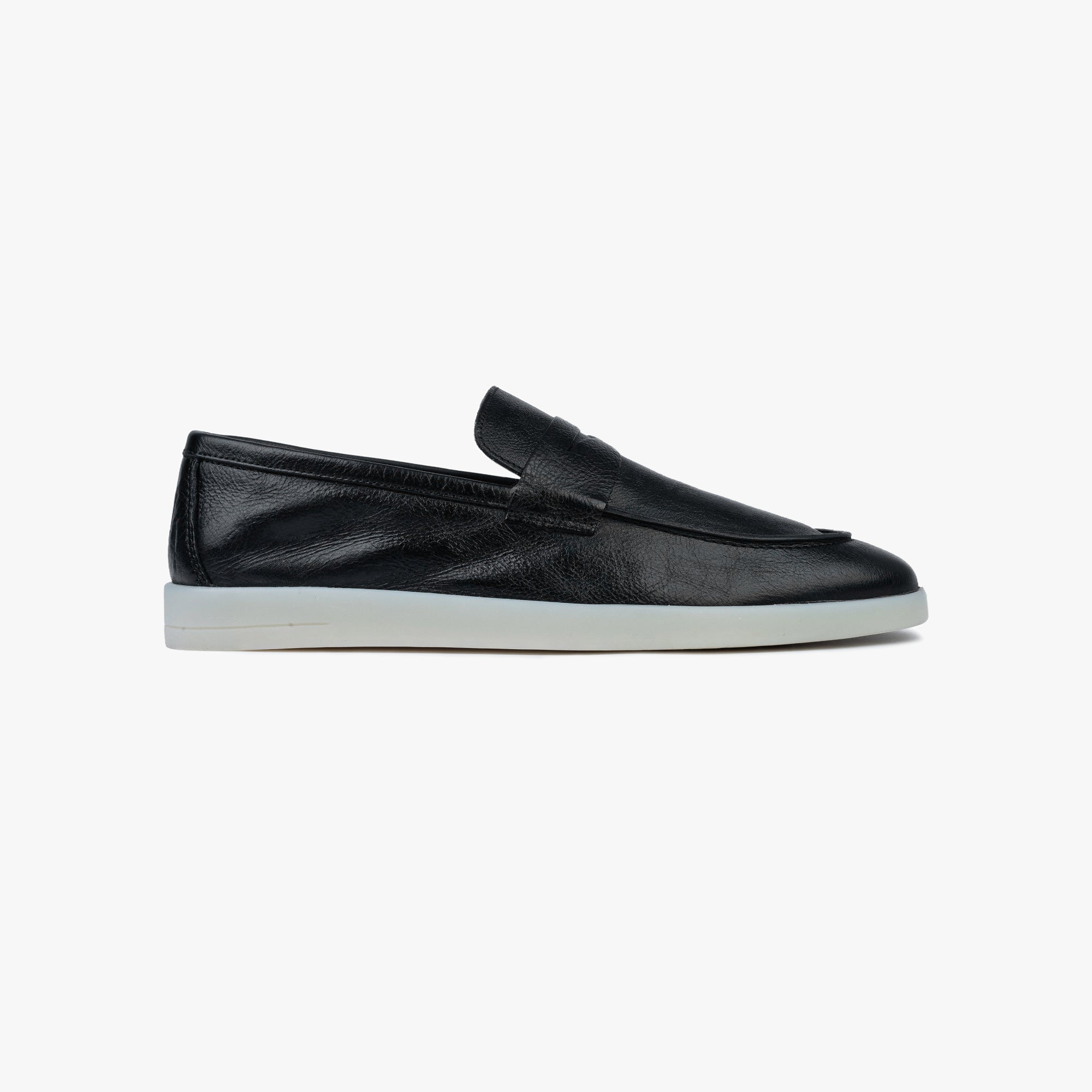 Milan Loafer Black Leather - ALPINA BRANDS
