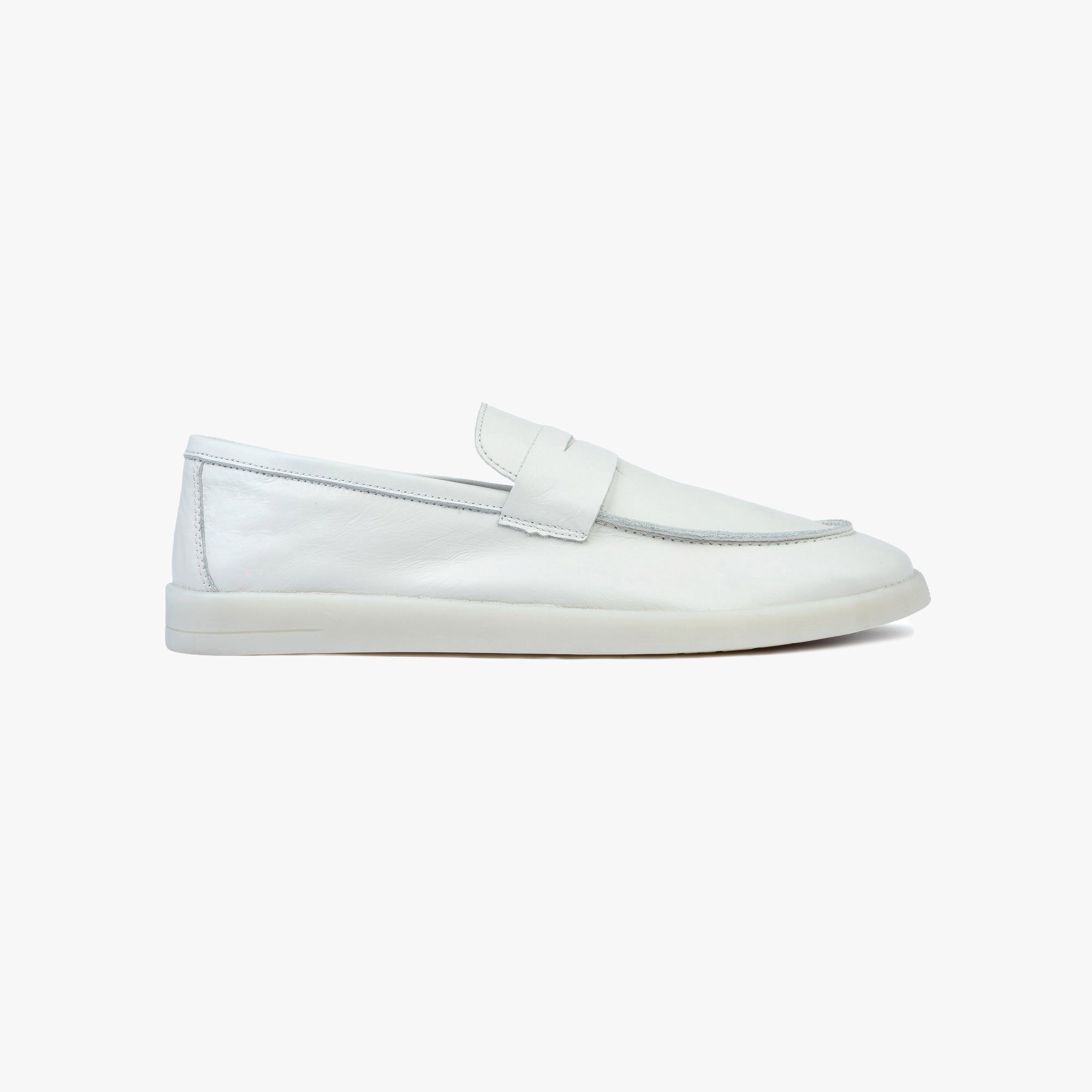 Milan Loafer Off White Leather - ALPINA BRANDS